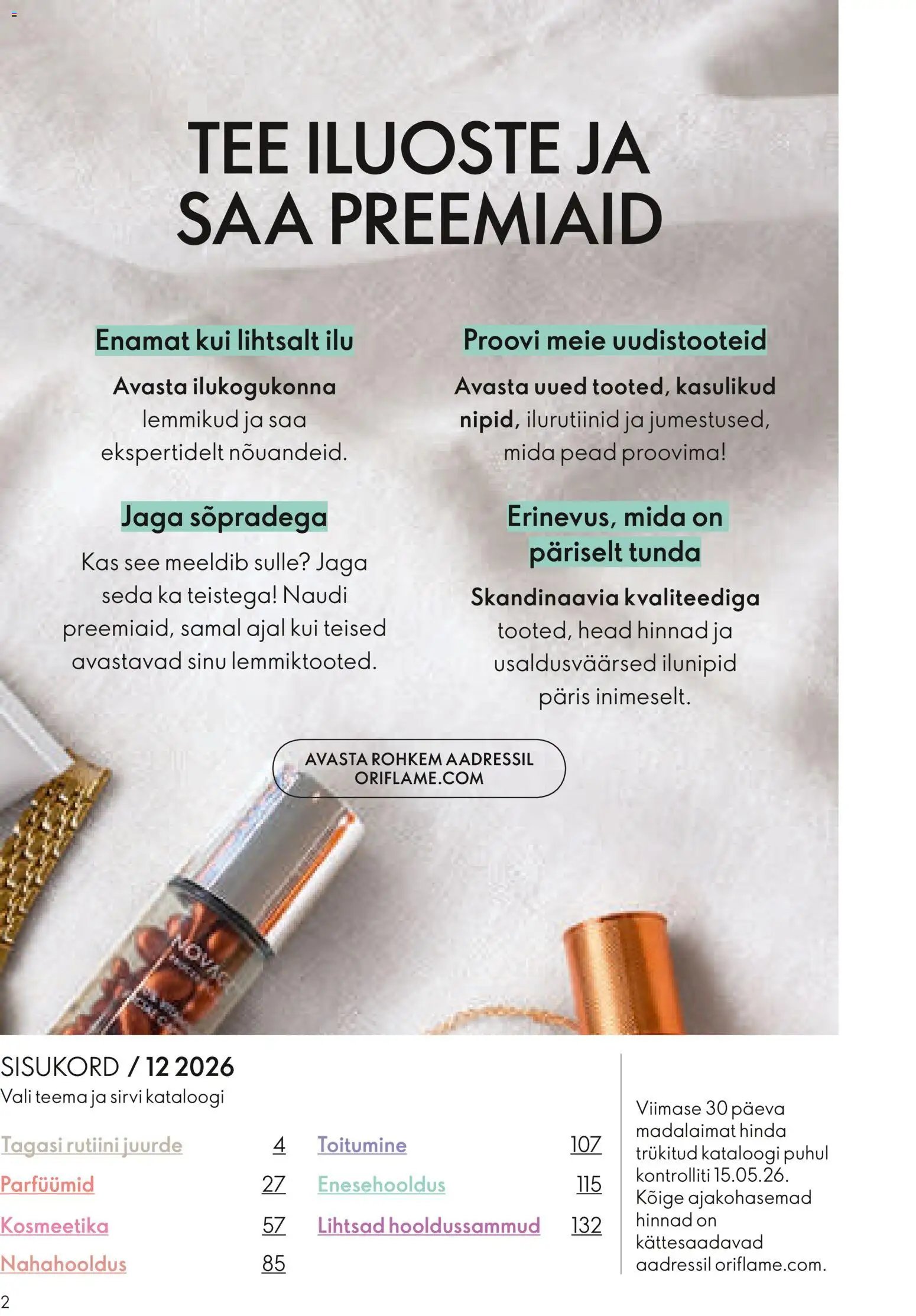 Oriflame Kataloog