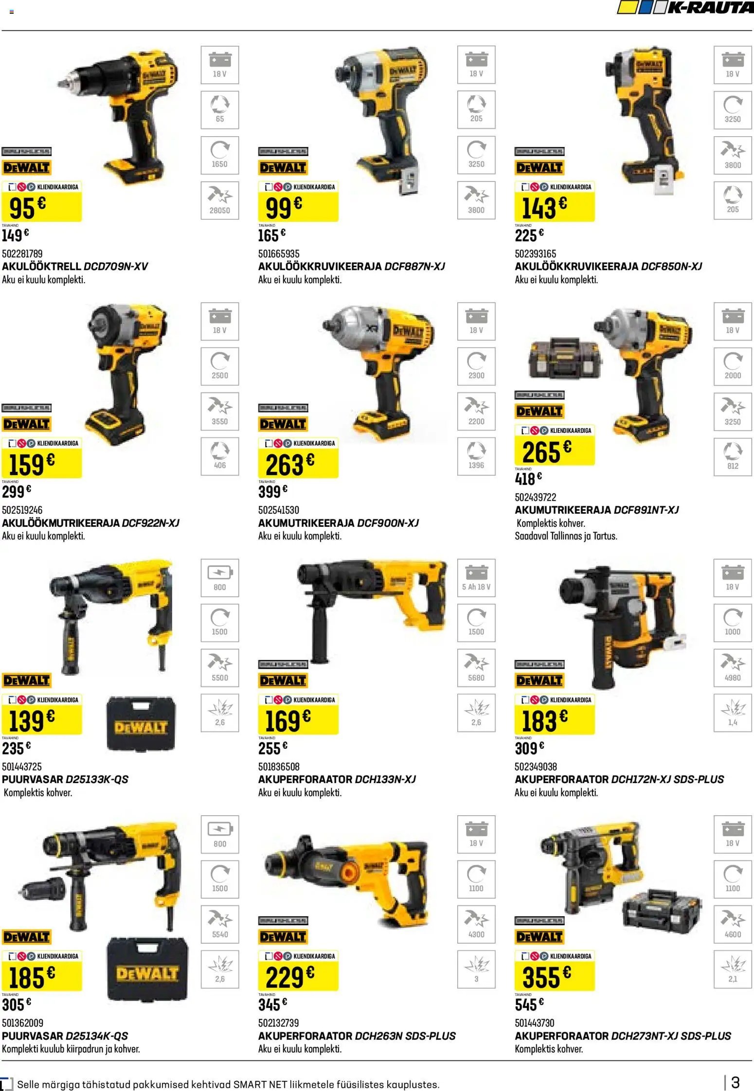 K-Rauta Tööriistakataloog