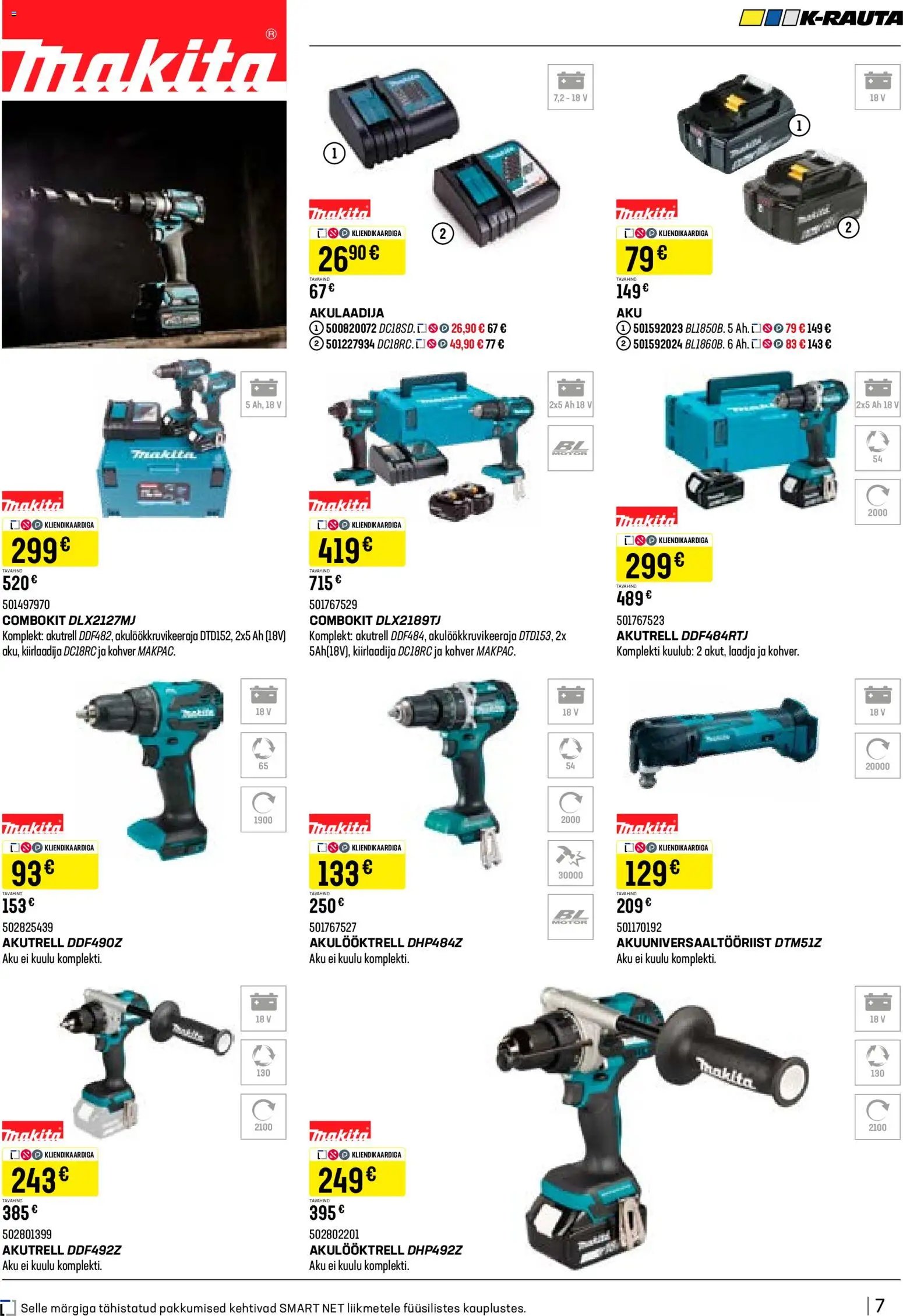 K-Rauta Tööriistakataloog