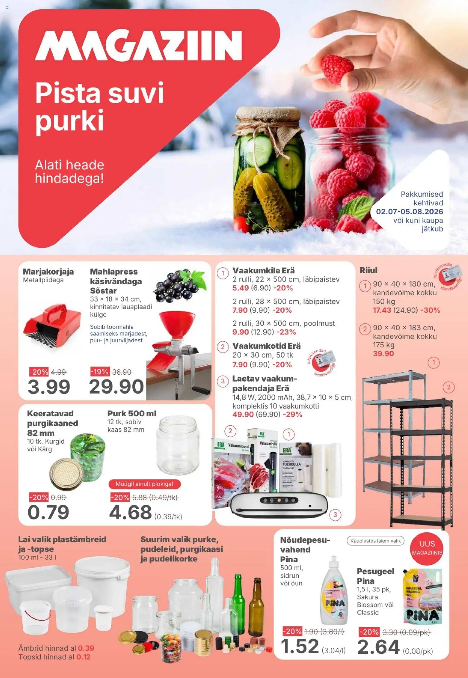 Magaziin Kliendileht