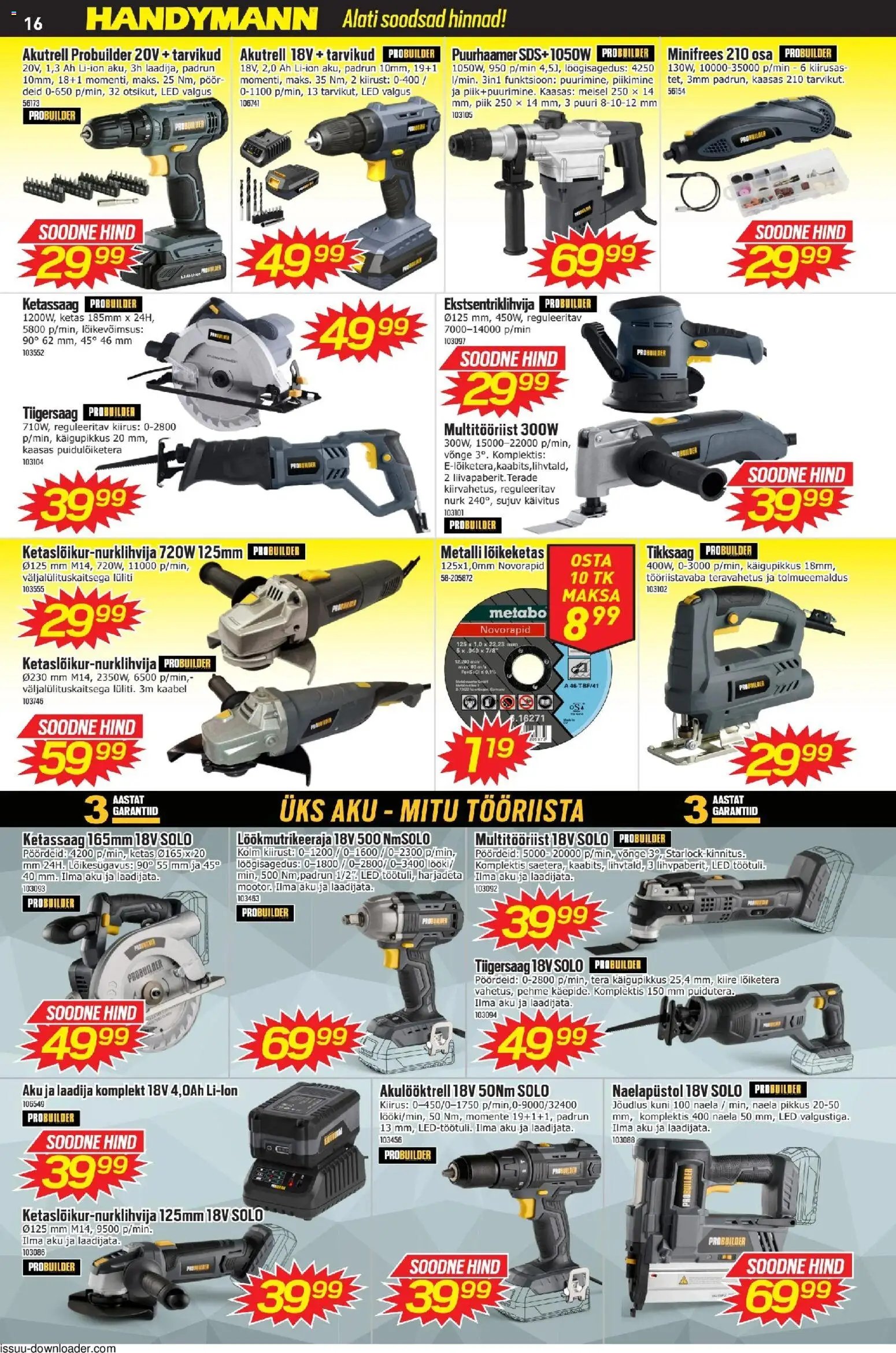 Handymann Kliendileht