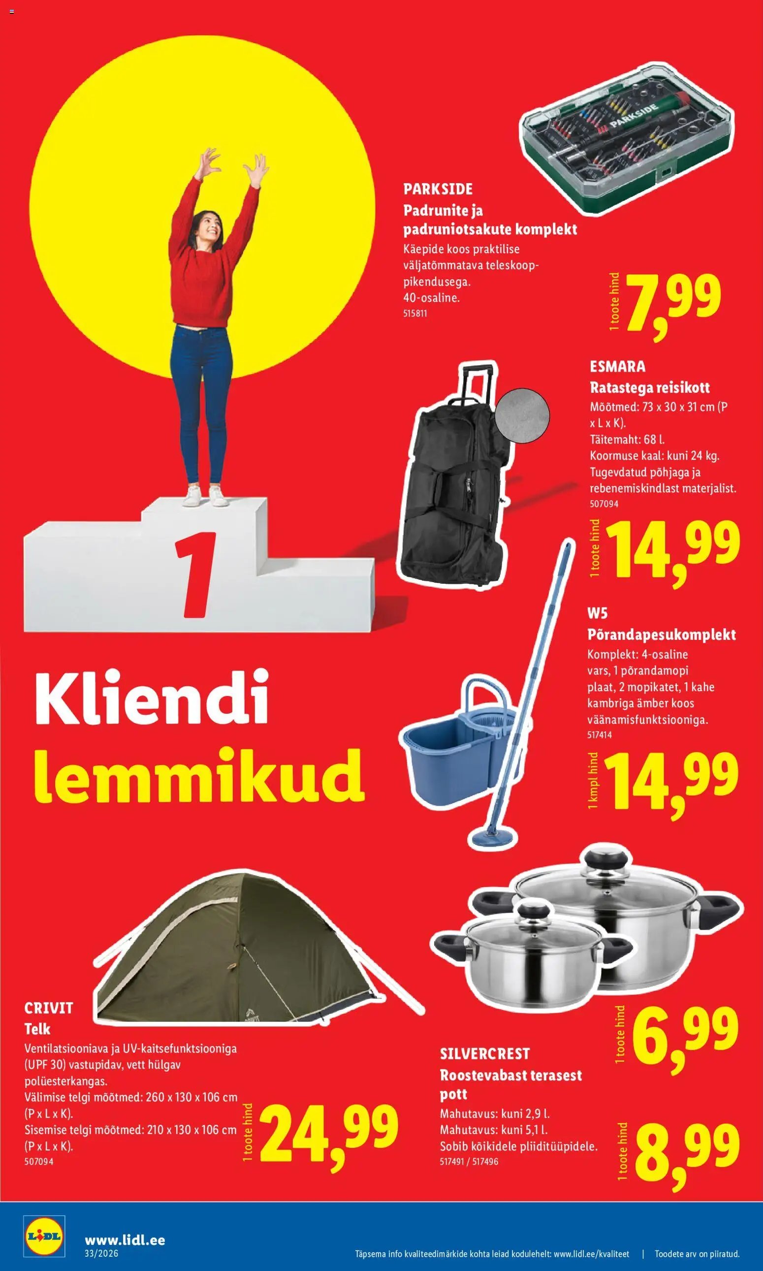 Lidl Tööstuskaupade pakkumised