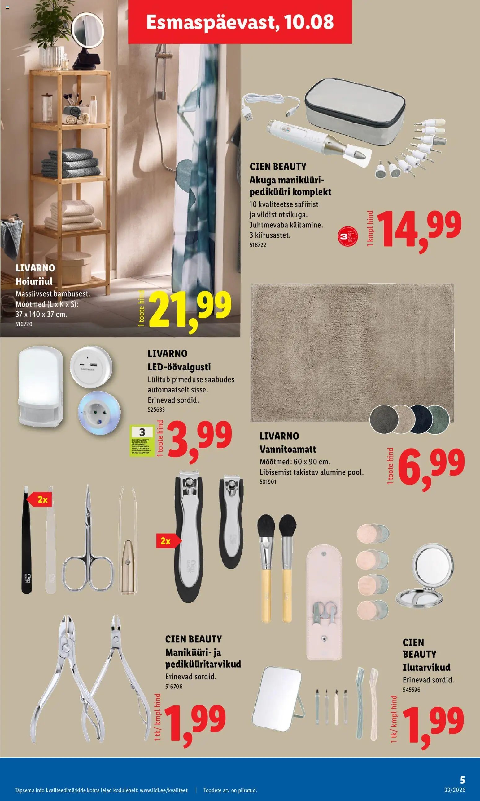 Lidl Tööstuskaupade pakkumised