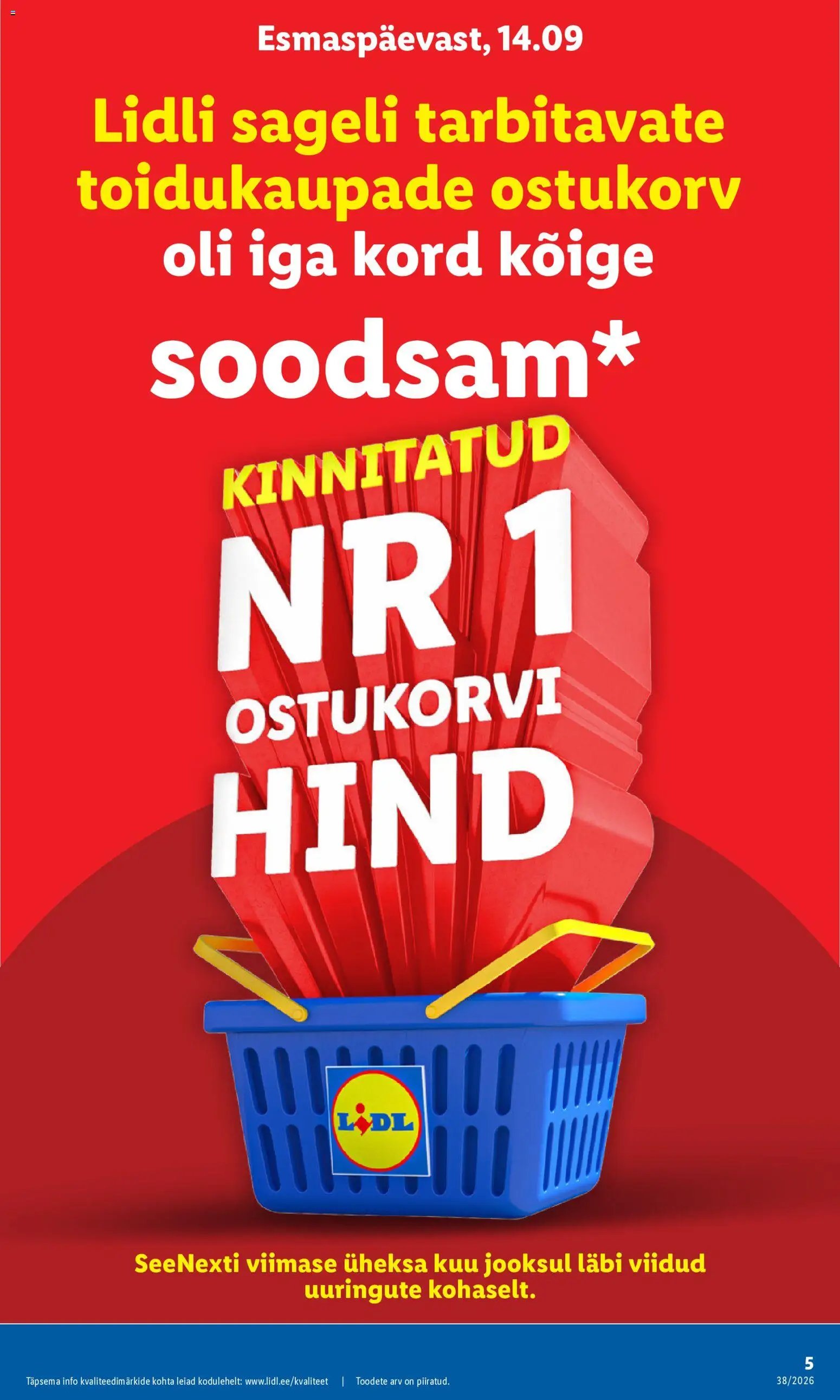 Lidl Tööstuskaupade pakkumised