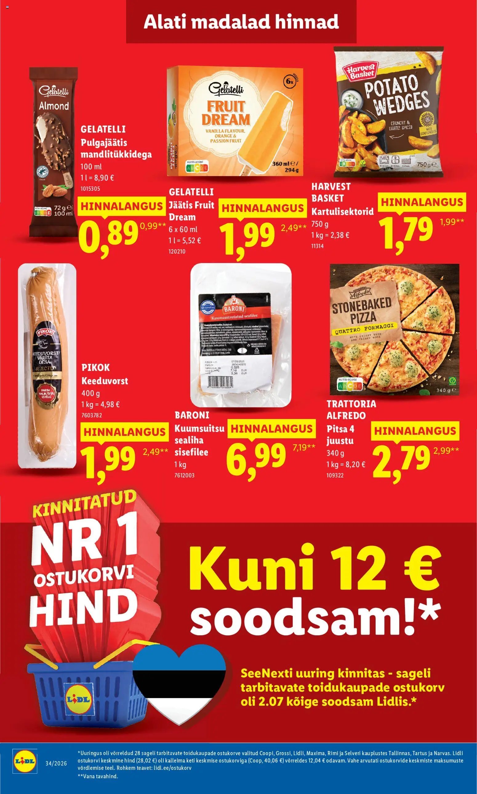 Lidl Allahindluste tormijooks