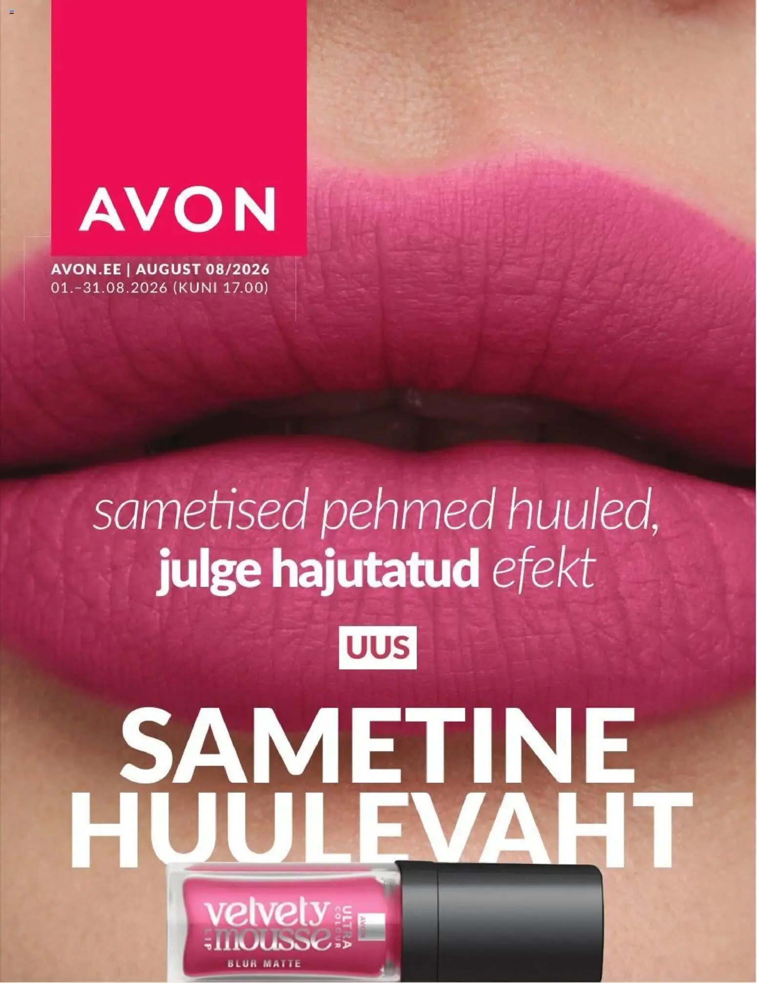 AVON Augusti kataloog