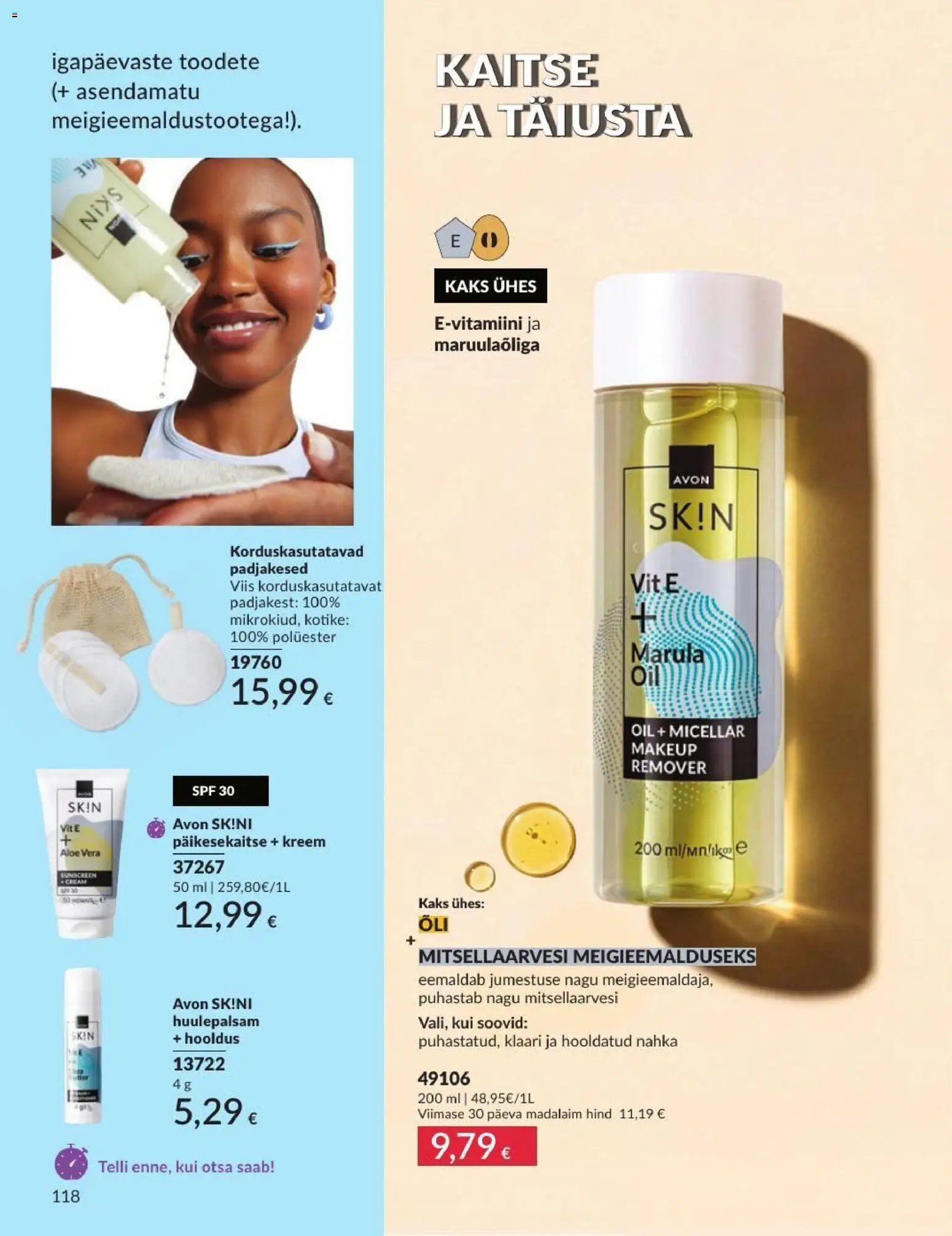 AVON Augusti kataloog