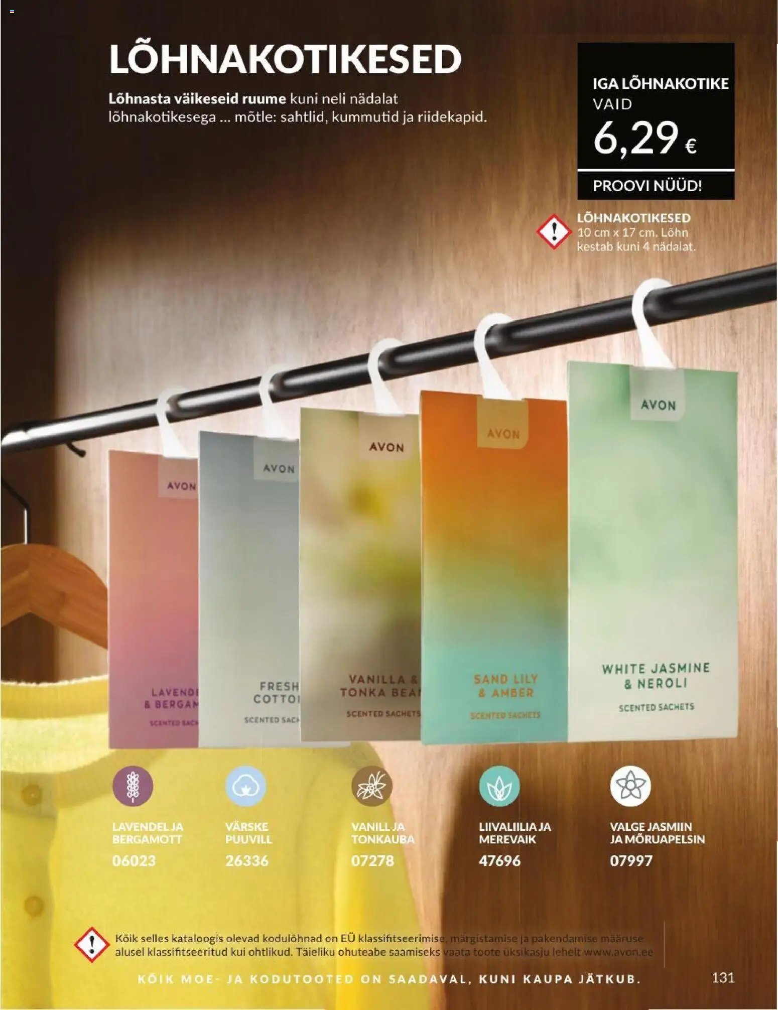 AVON Augusti kataloog