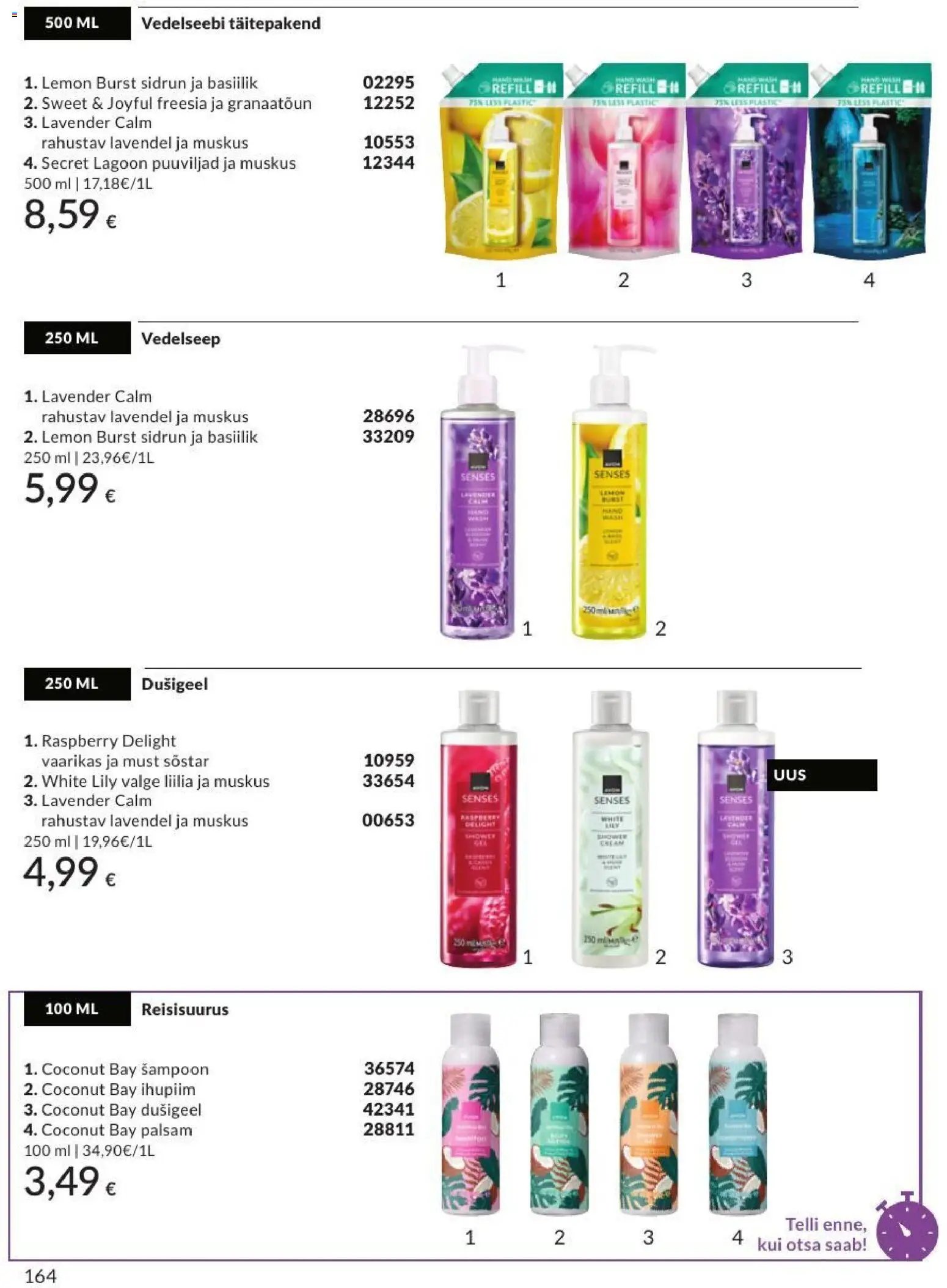 AVON Augusti kataloog