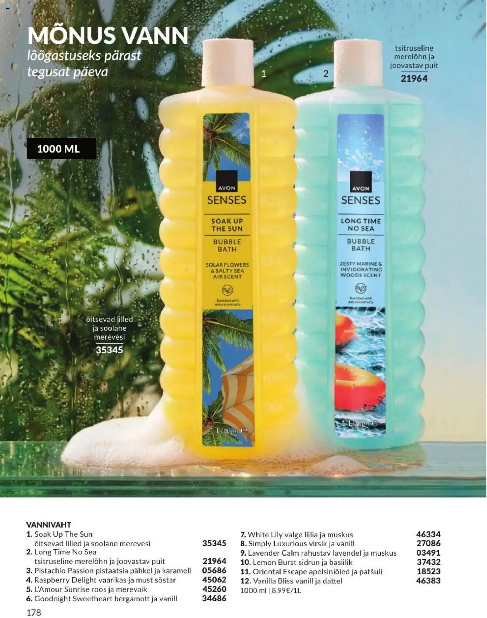 AVON Augusti kataloog