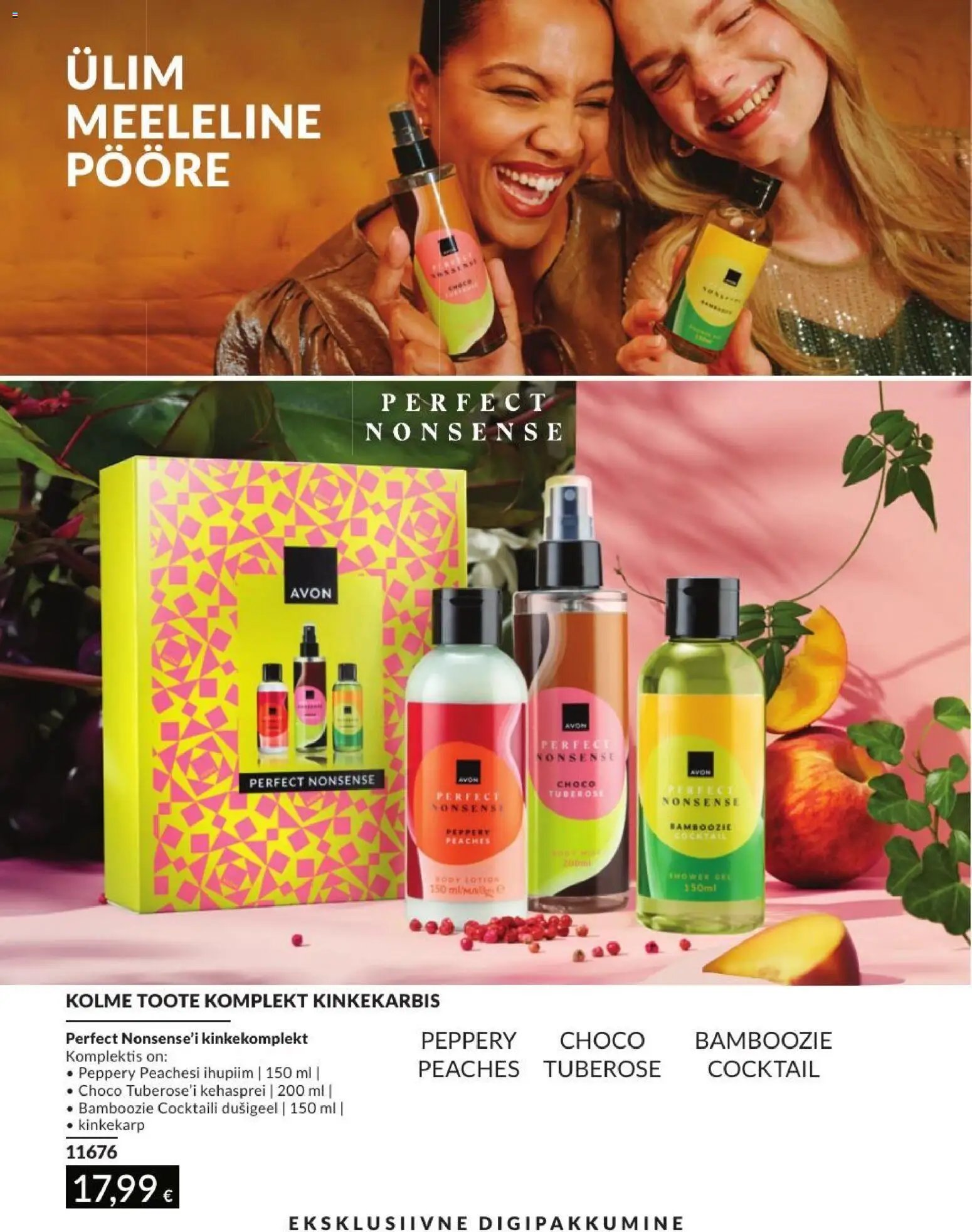 AVON Augusti kataloog