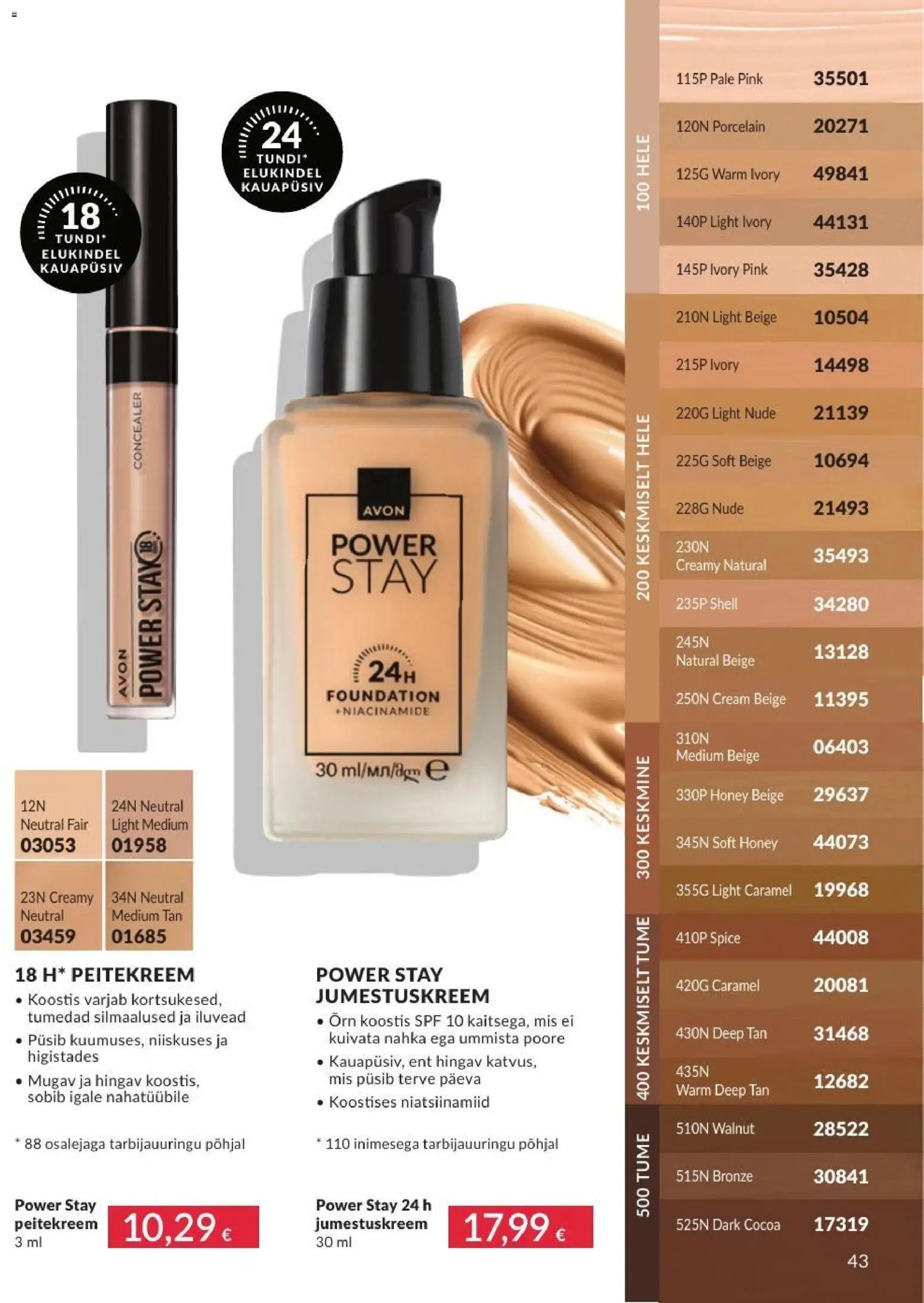 AVON Augusti kataloog
