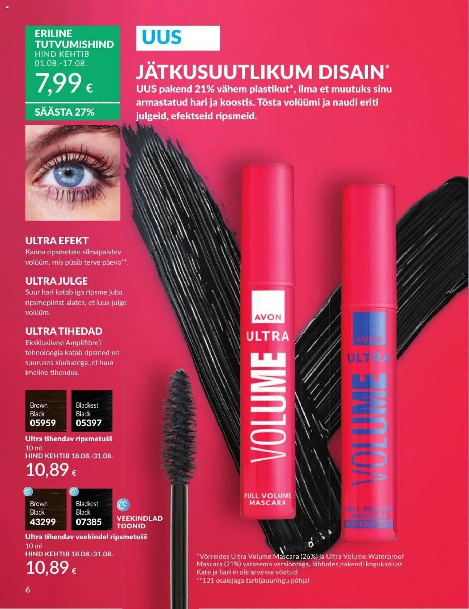 AVON Augusti kataloog