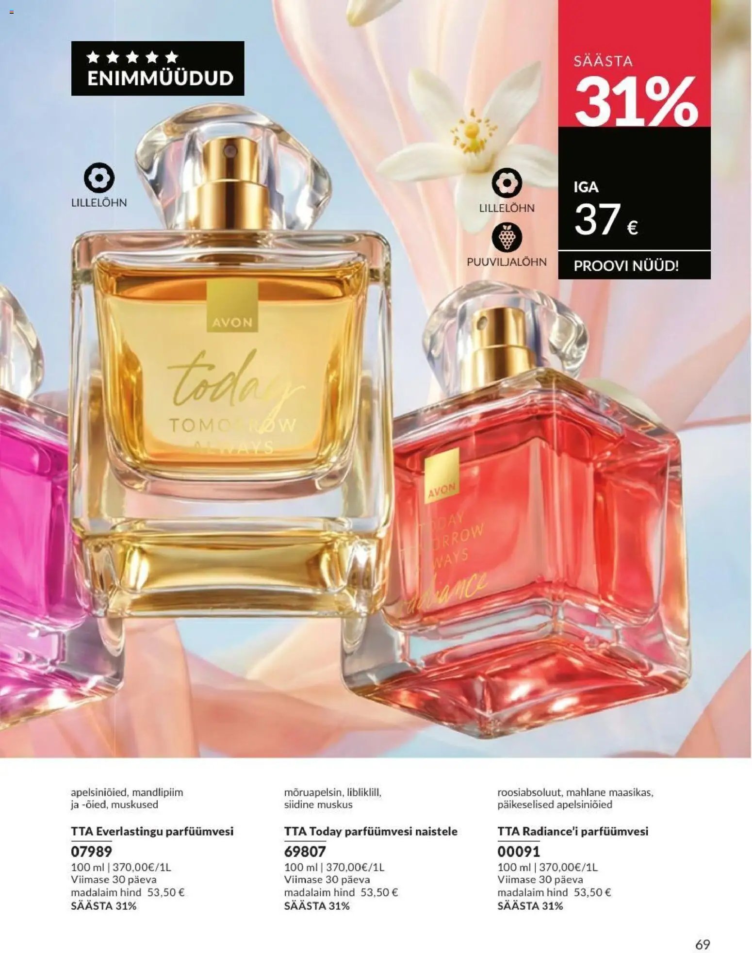 AVON Augusti kataloog