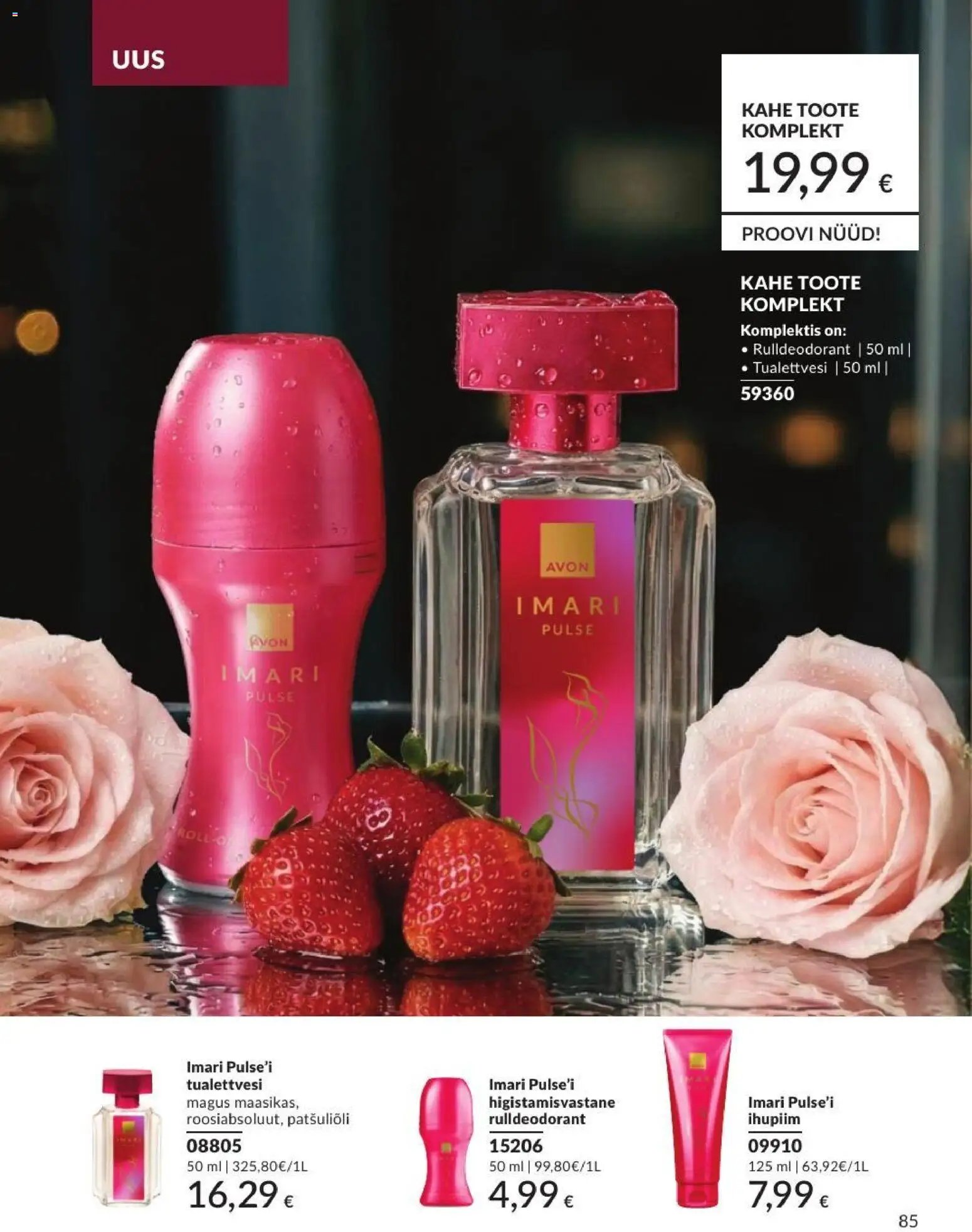 AVON Augusti kataloog