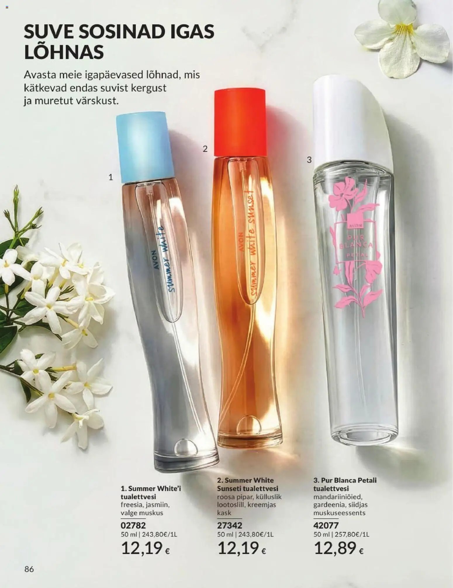 AVON Augusti kataloog