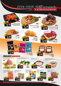 Grossi Toidukaubad Kliendileht