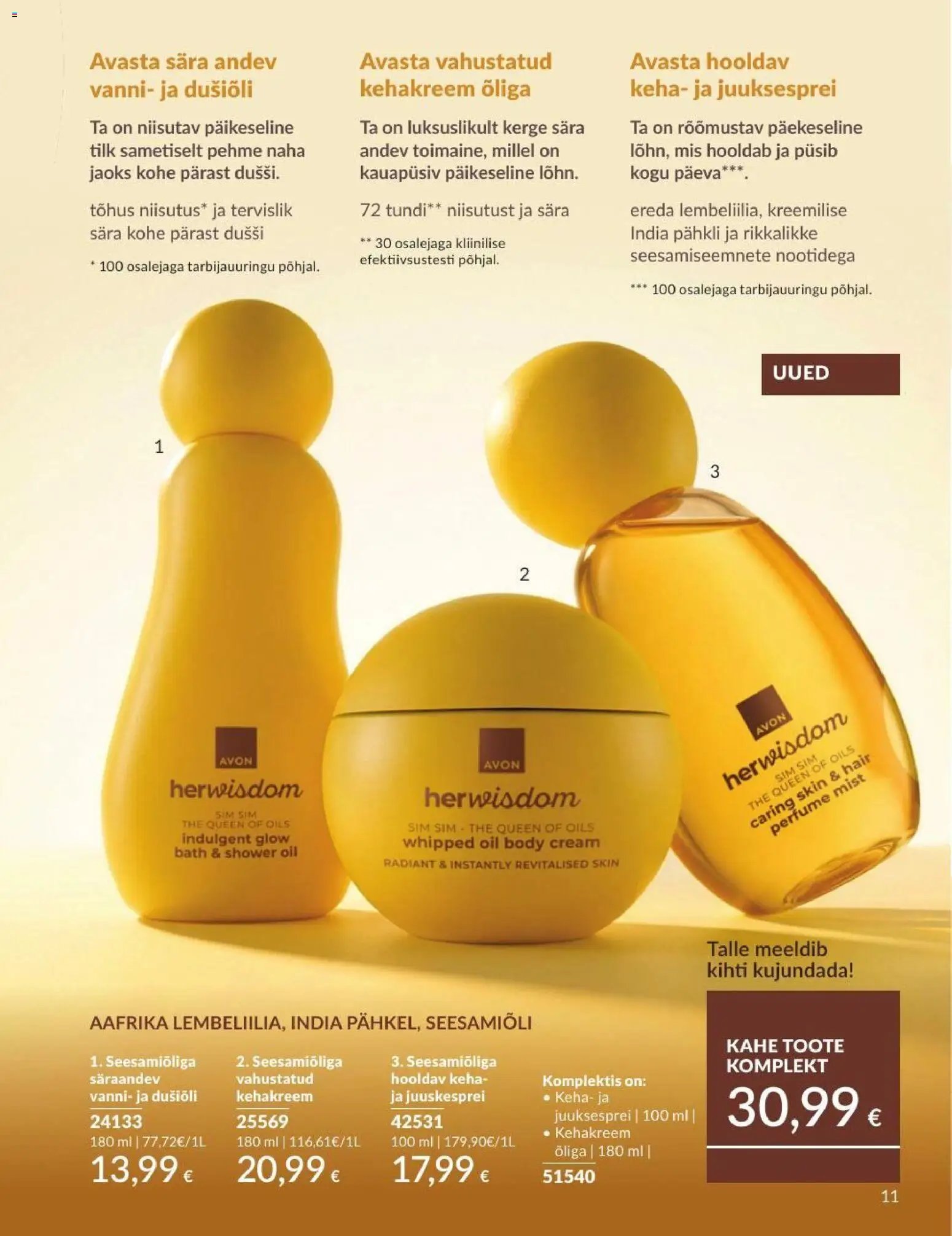 AVON Septembri kataloog