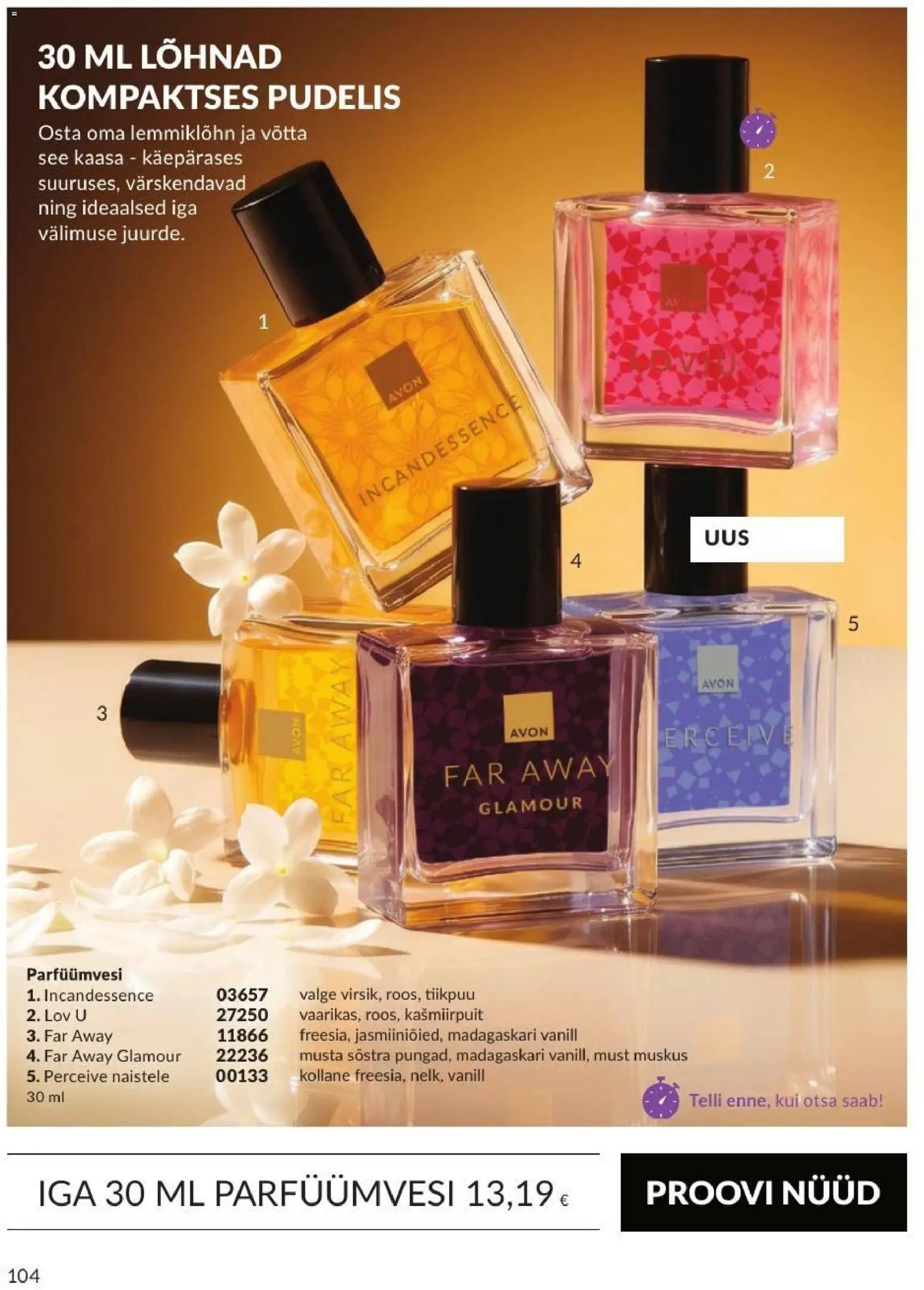 AVON Septembri kataloog