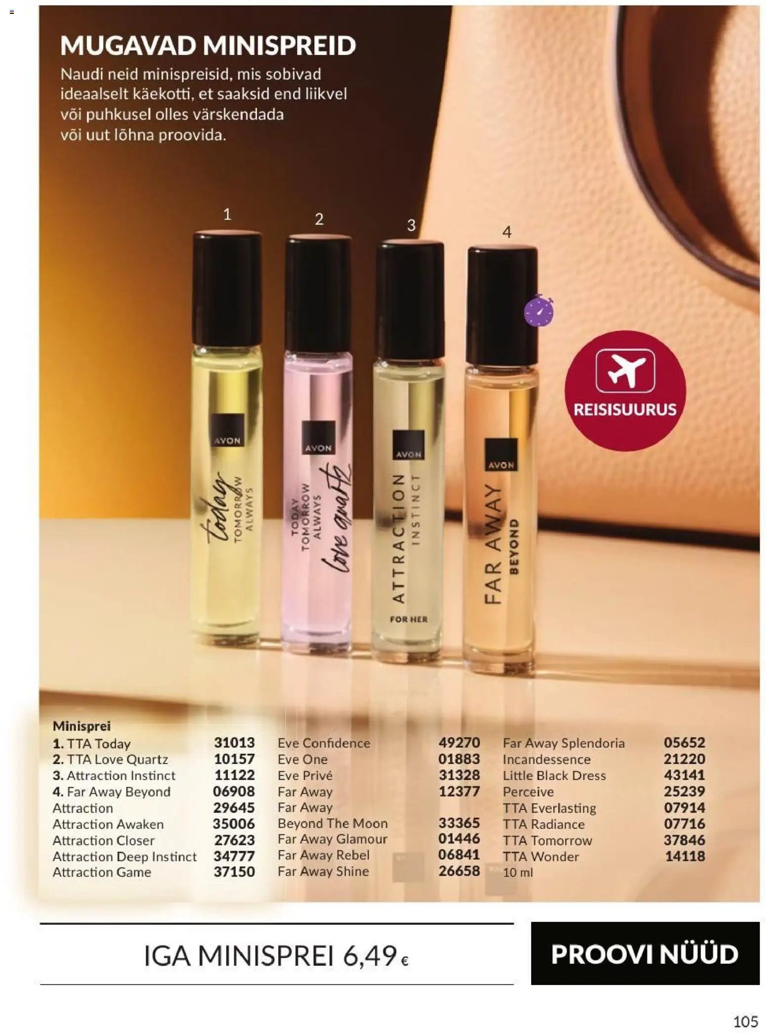 AVON Septembri kataloog