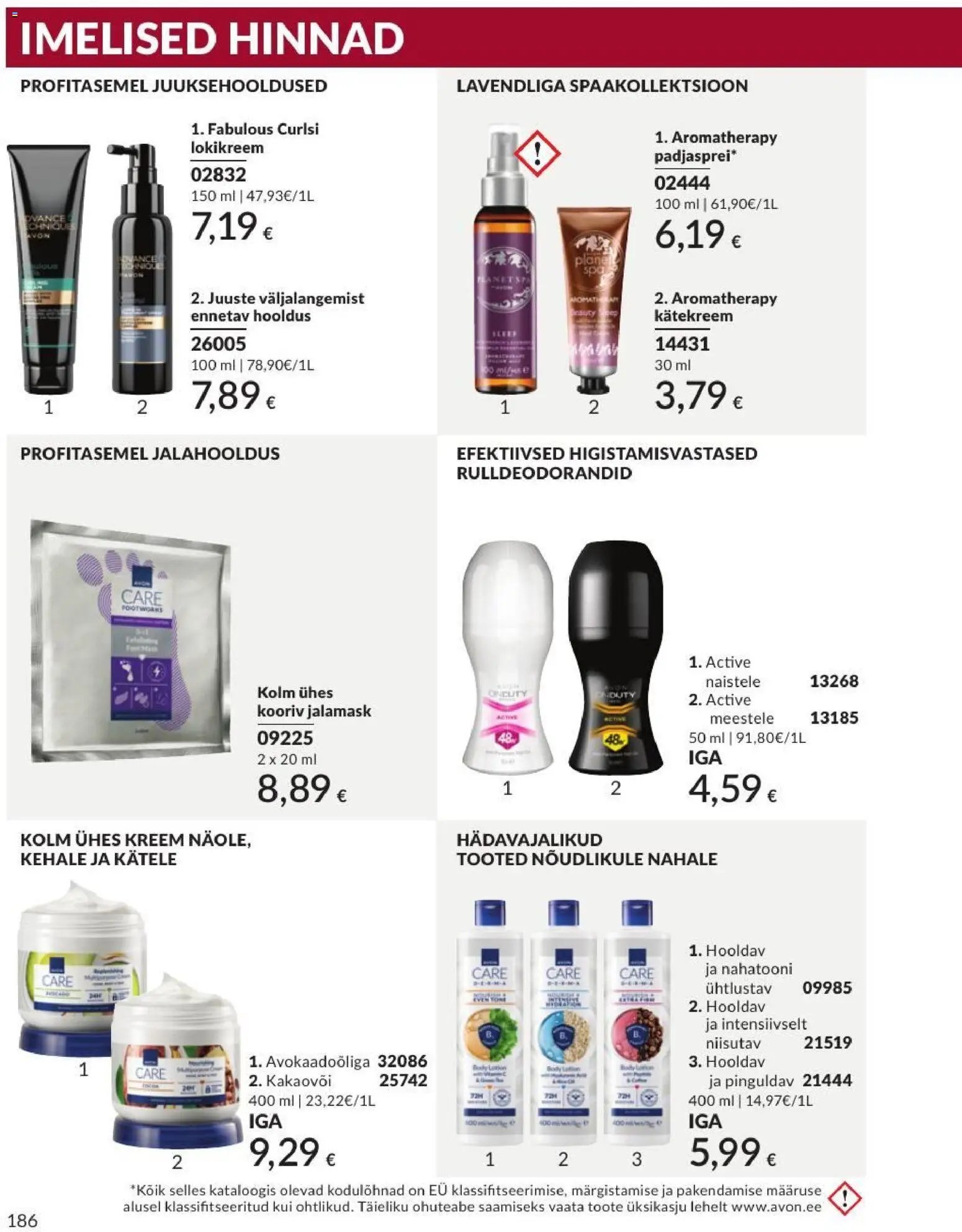 AVON Septembri kataloog