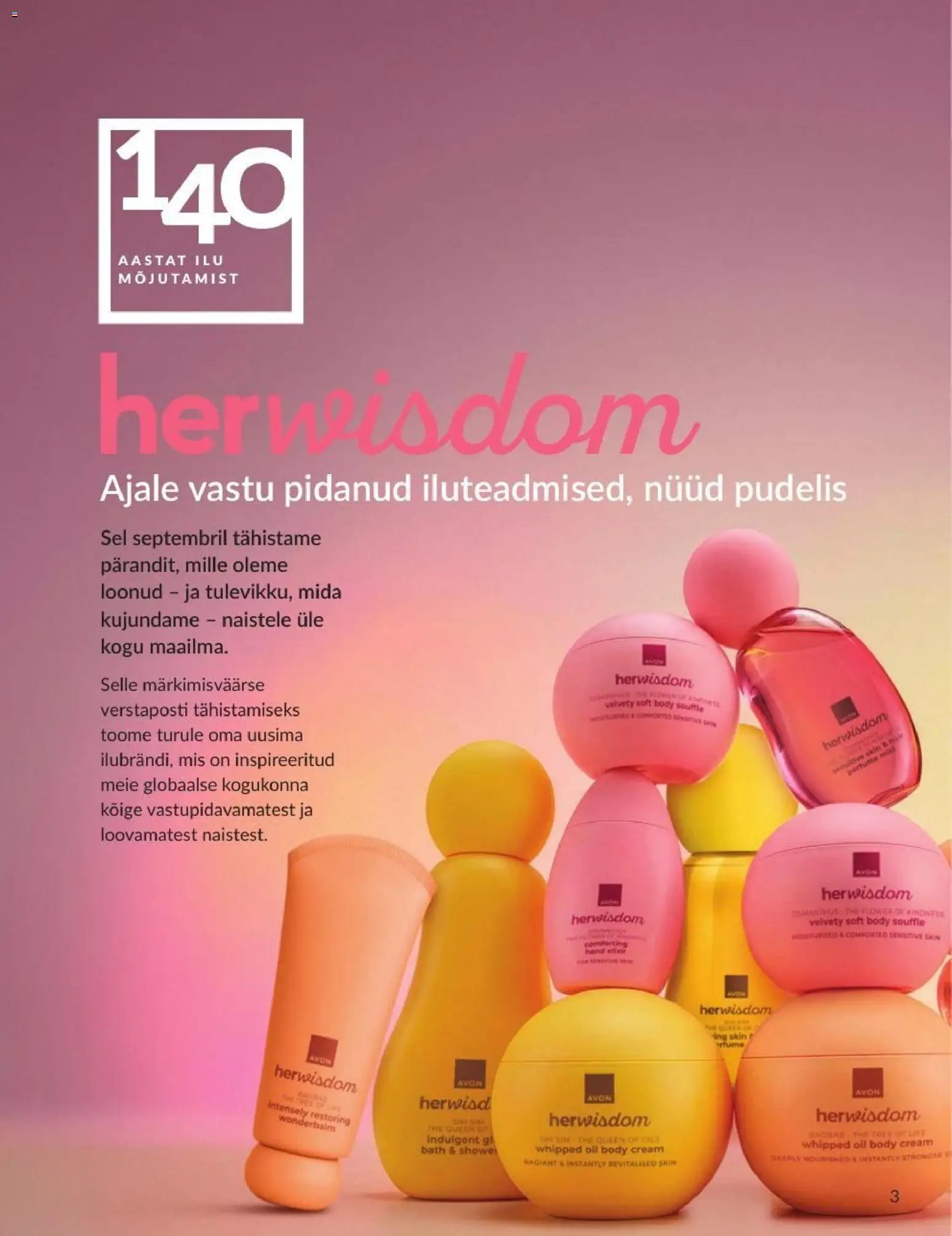 AVON Septembri kataloog