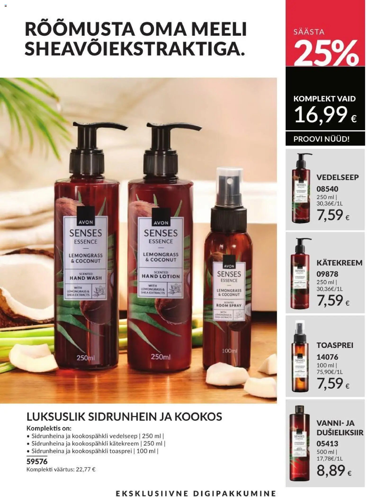 AVON Septembri kataloog