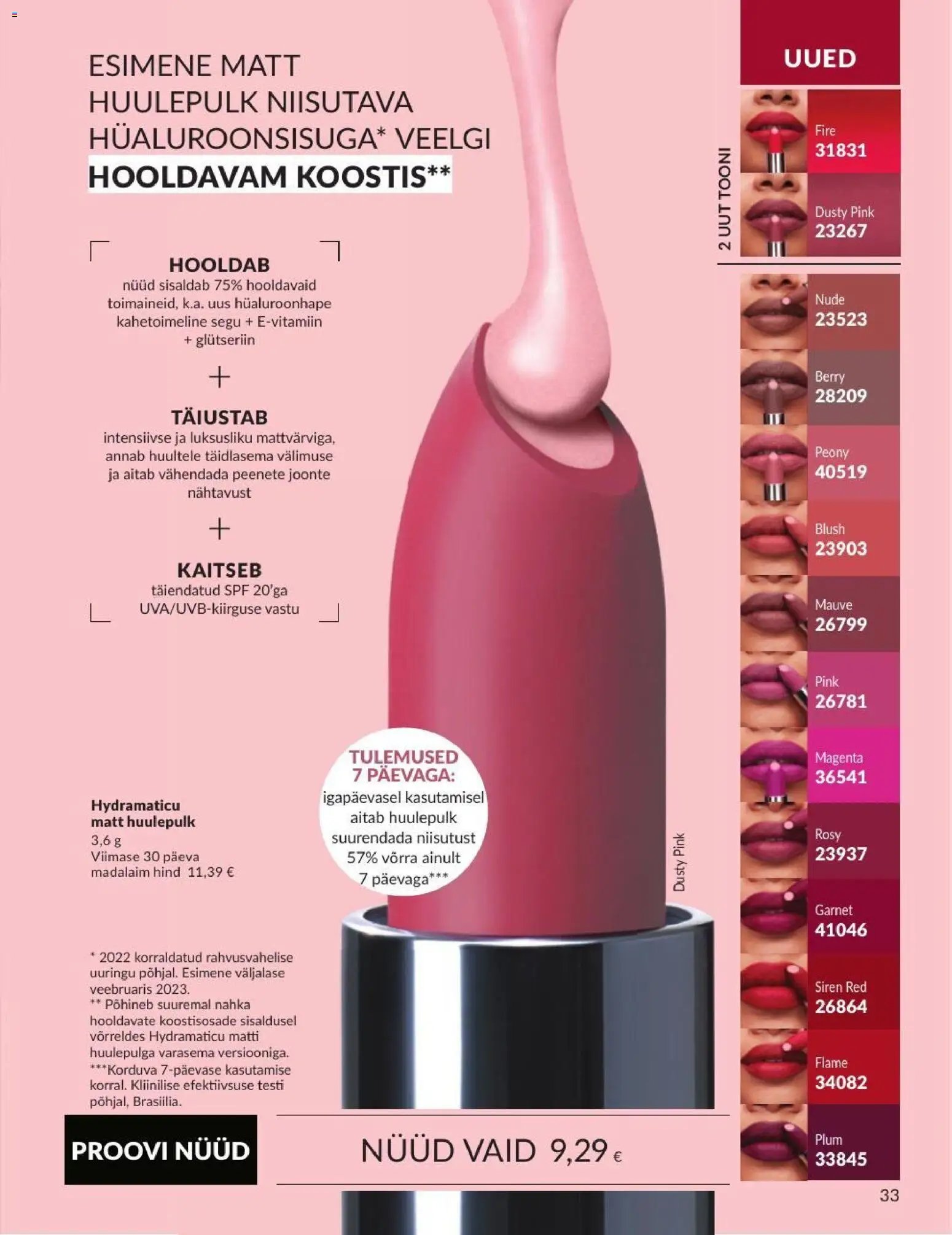 AVON Septembri kataloog