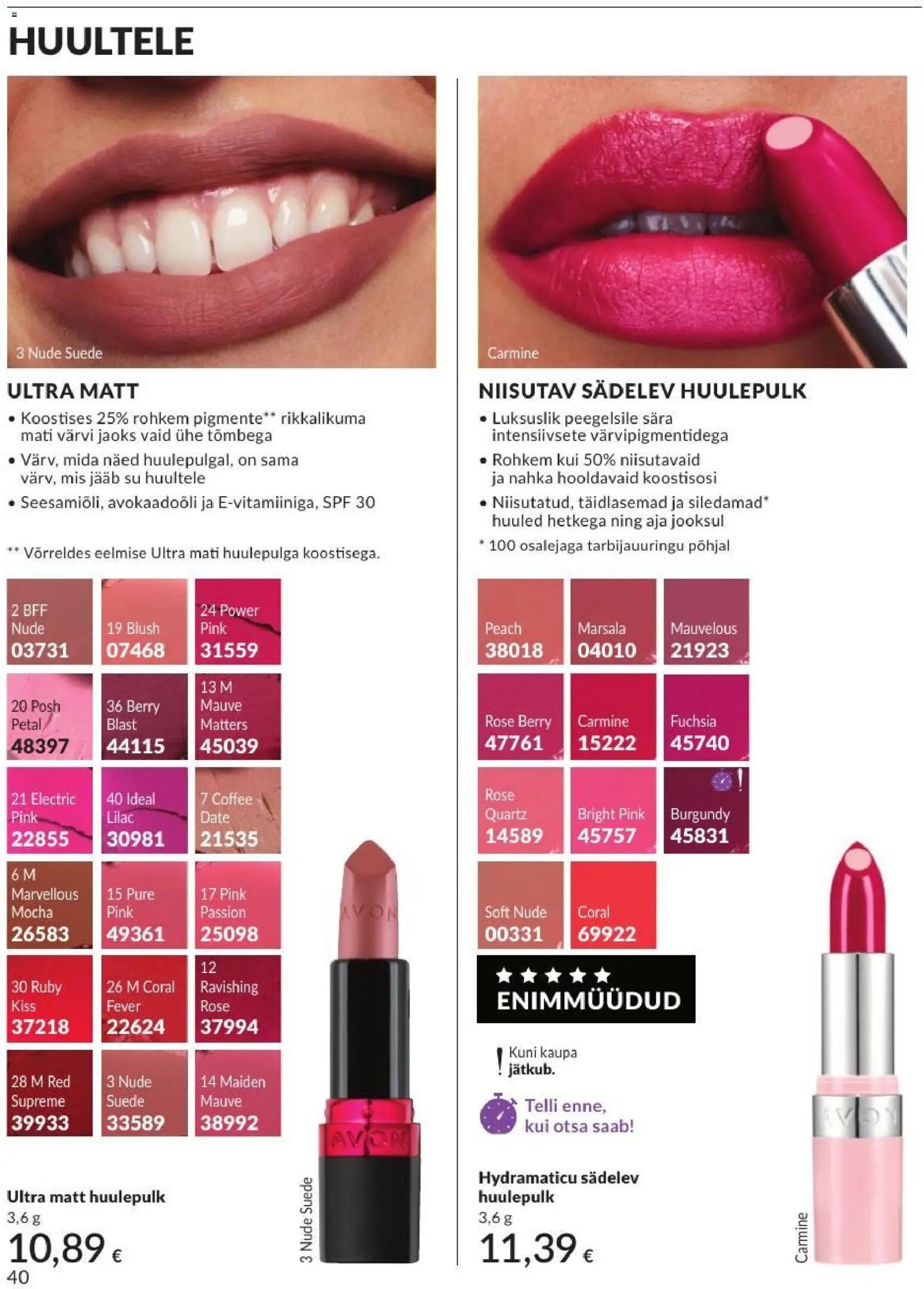AVON Septembri kataloog