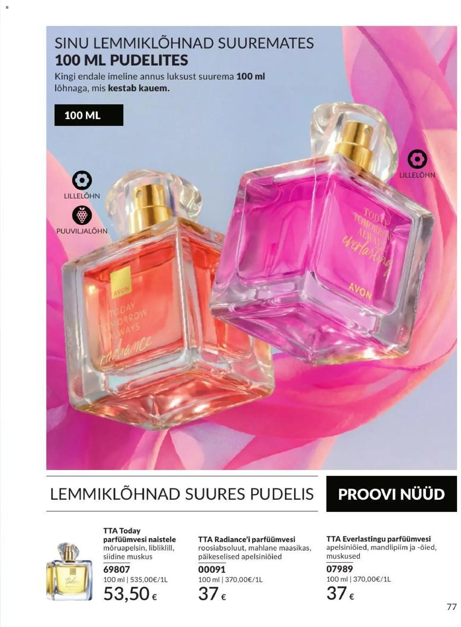 AVON Septembri kataloog