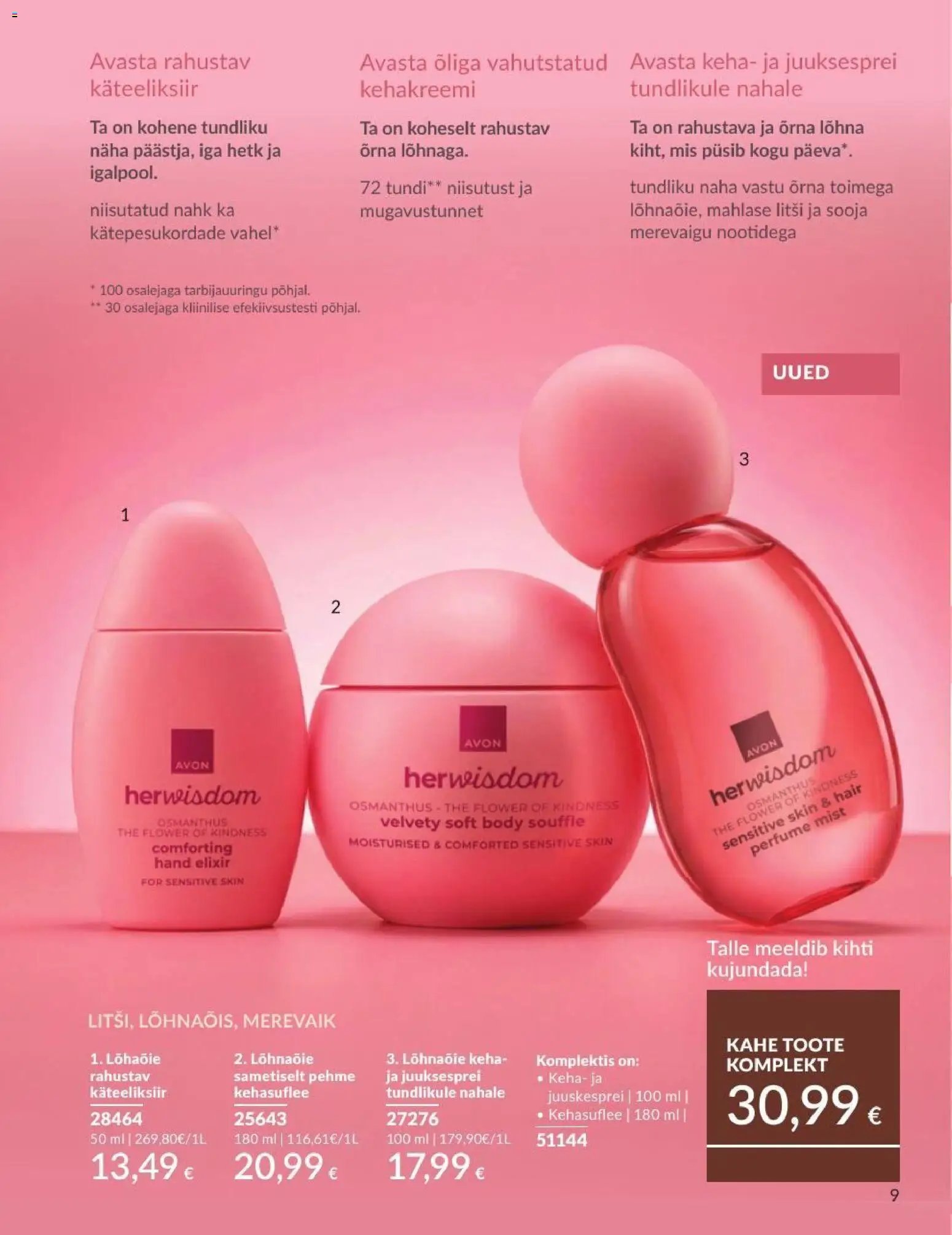 AVON Septembri kataloog