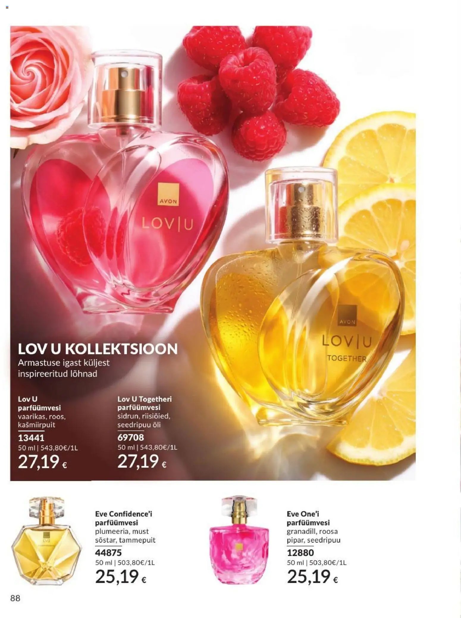 AVON Septembri kataloog