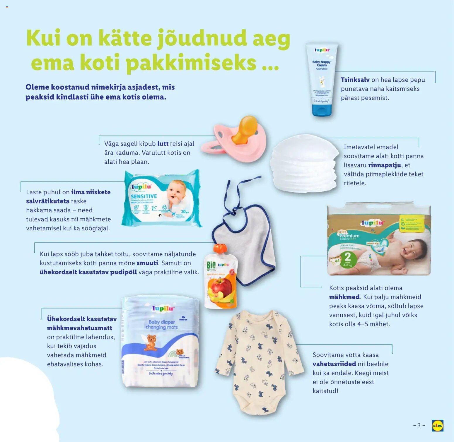 Lidl Kliendileht Lupilu
