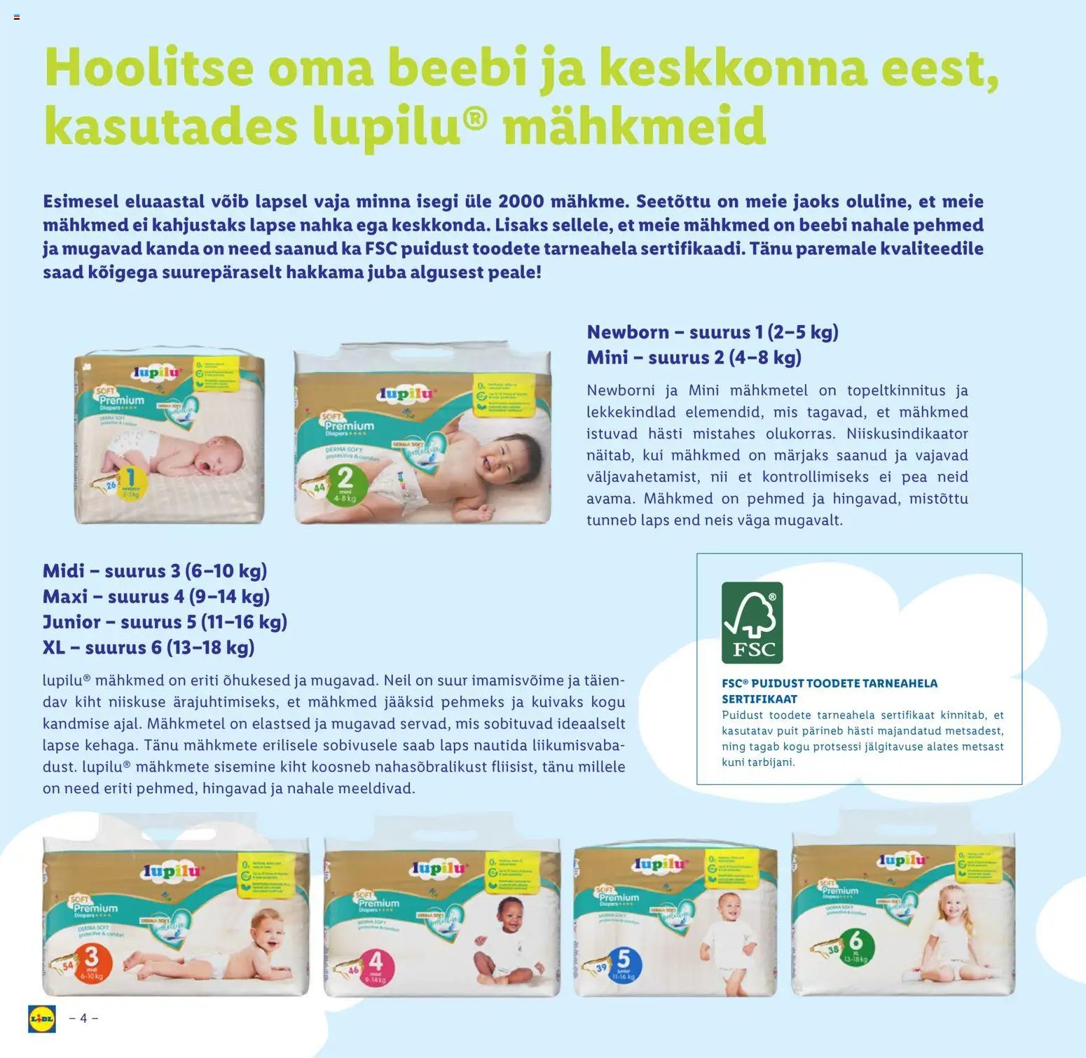 Lidl Kliendileht Lupilu