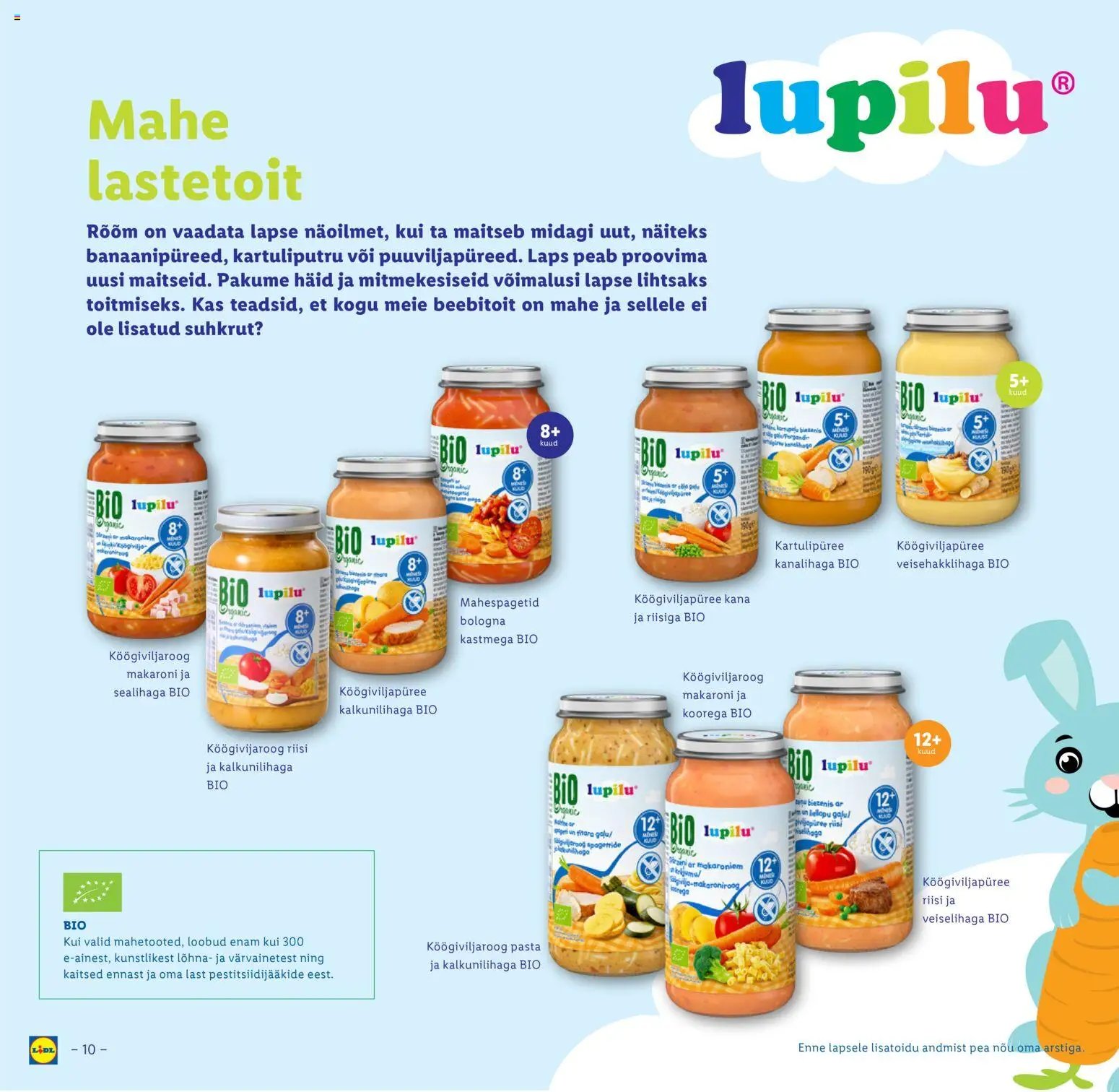 Lidl Kliendileht Lupilu