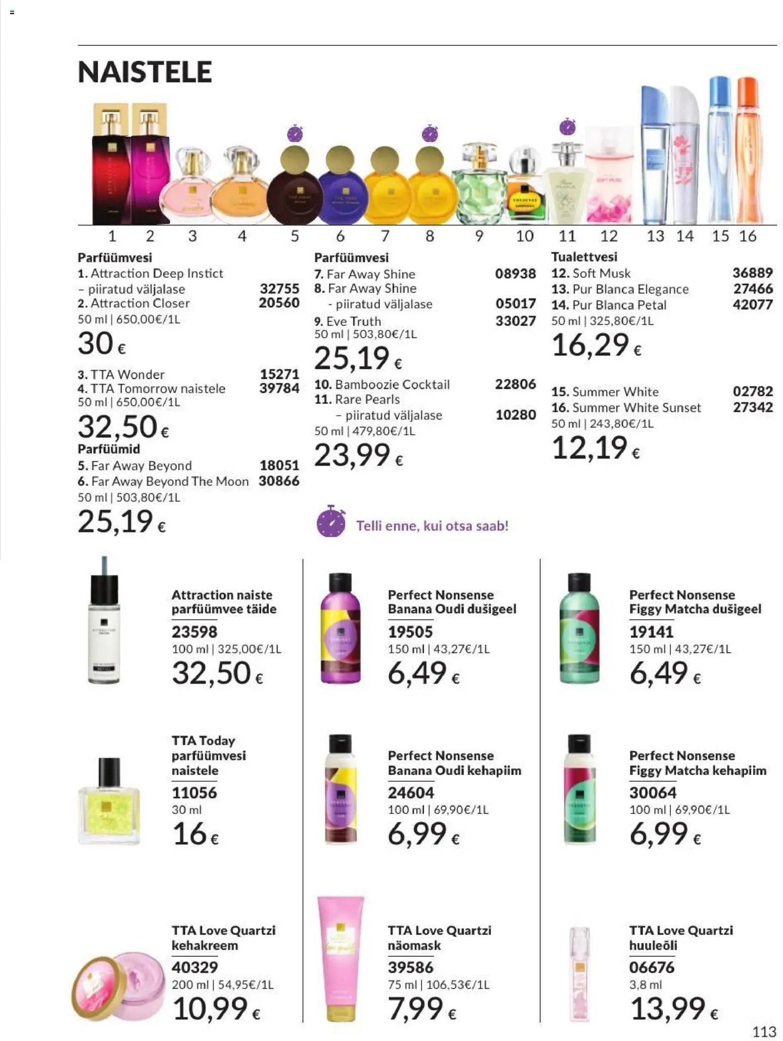AVON Septembri kataloog