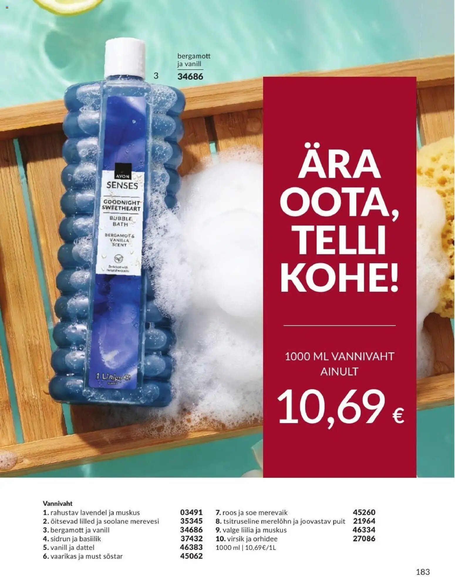 AVON Septembri kataloog