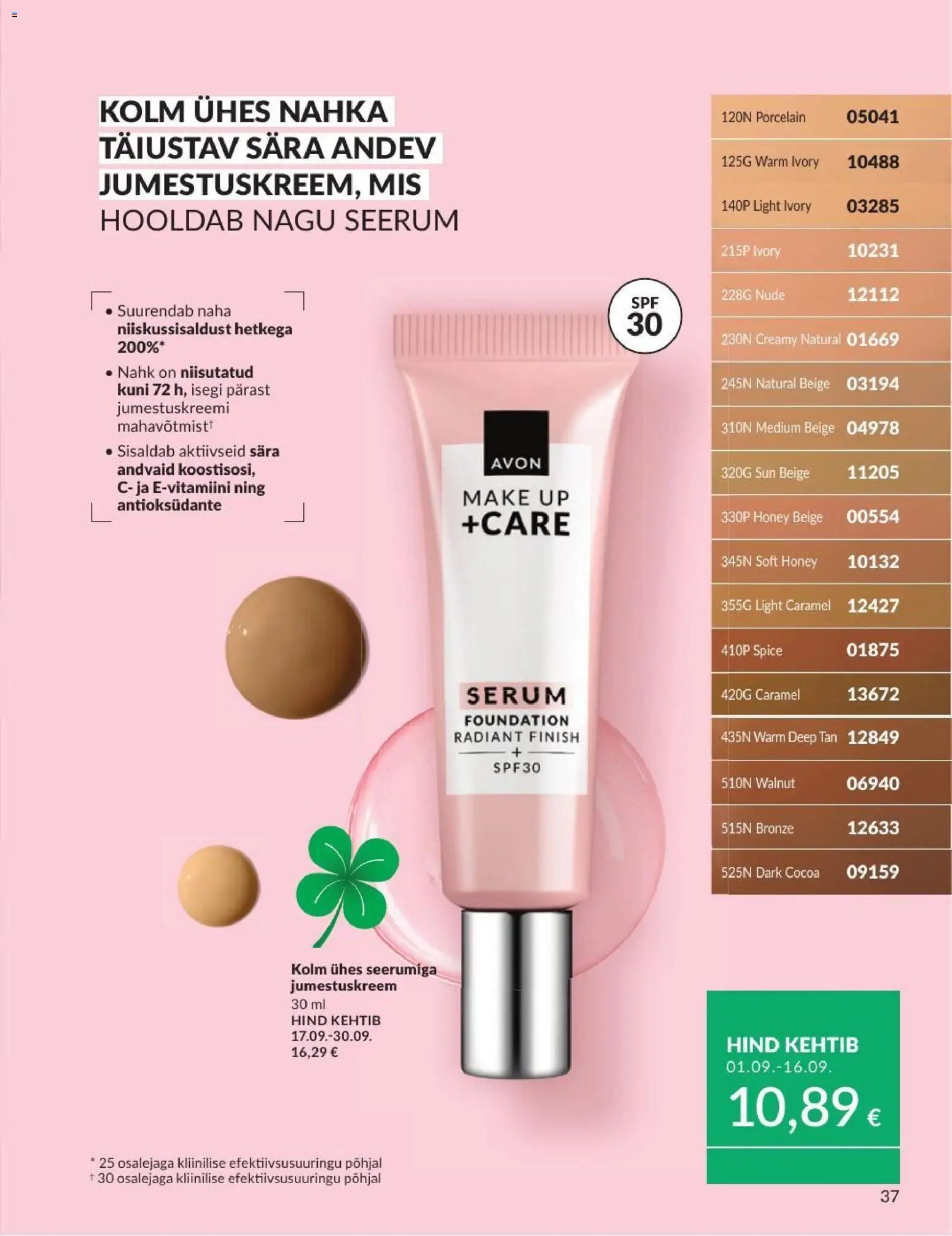 AVON Septembri kataloog