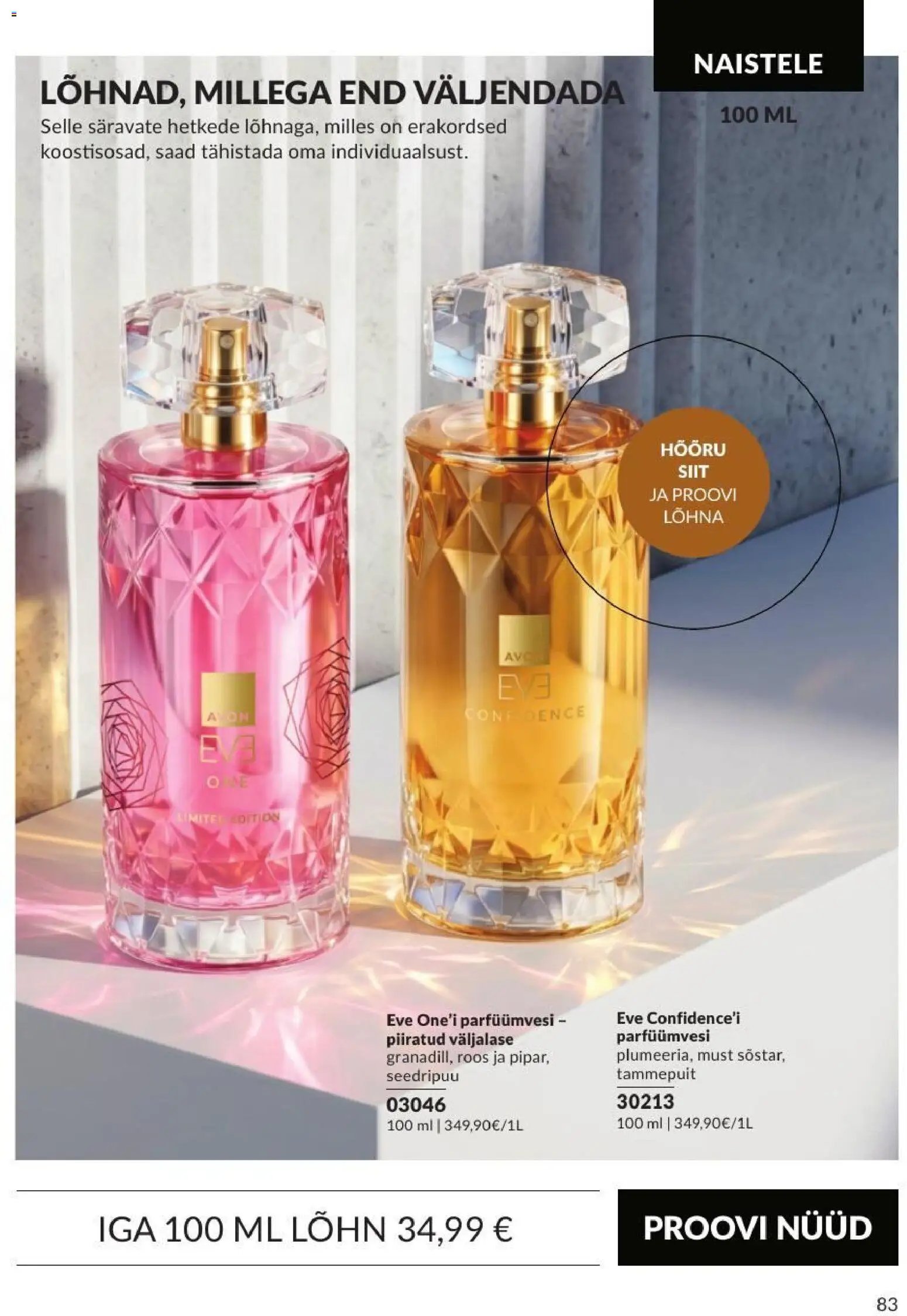 AVON Septembri kataloog
