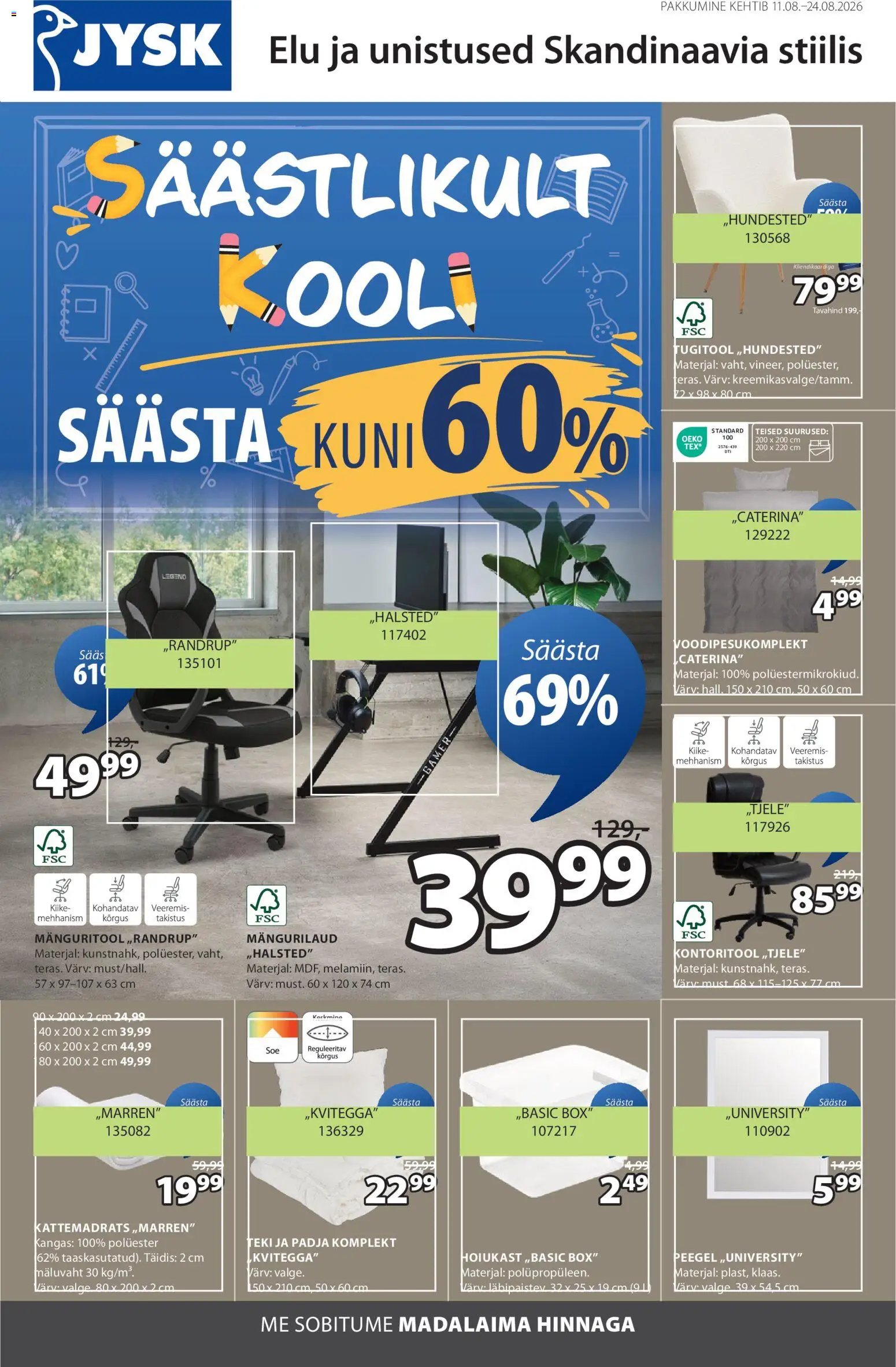 JYSK Kliendileht