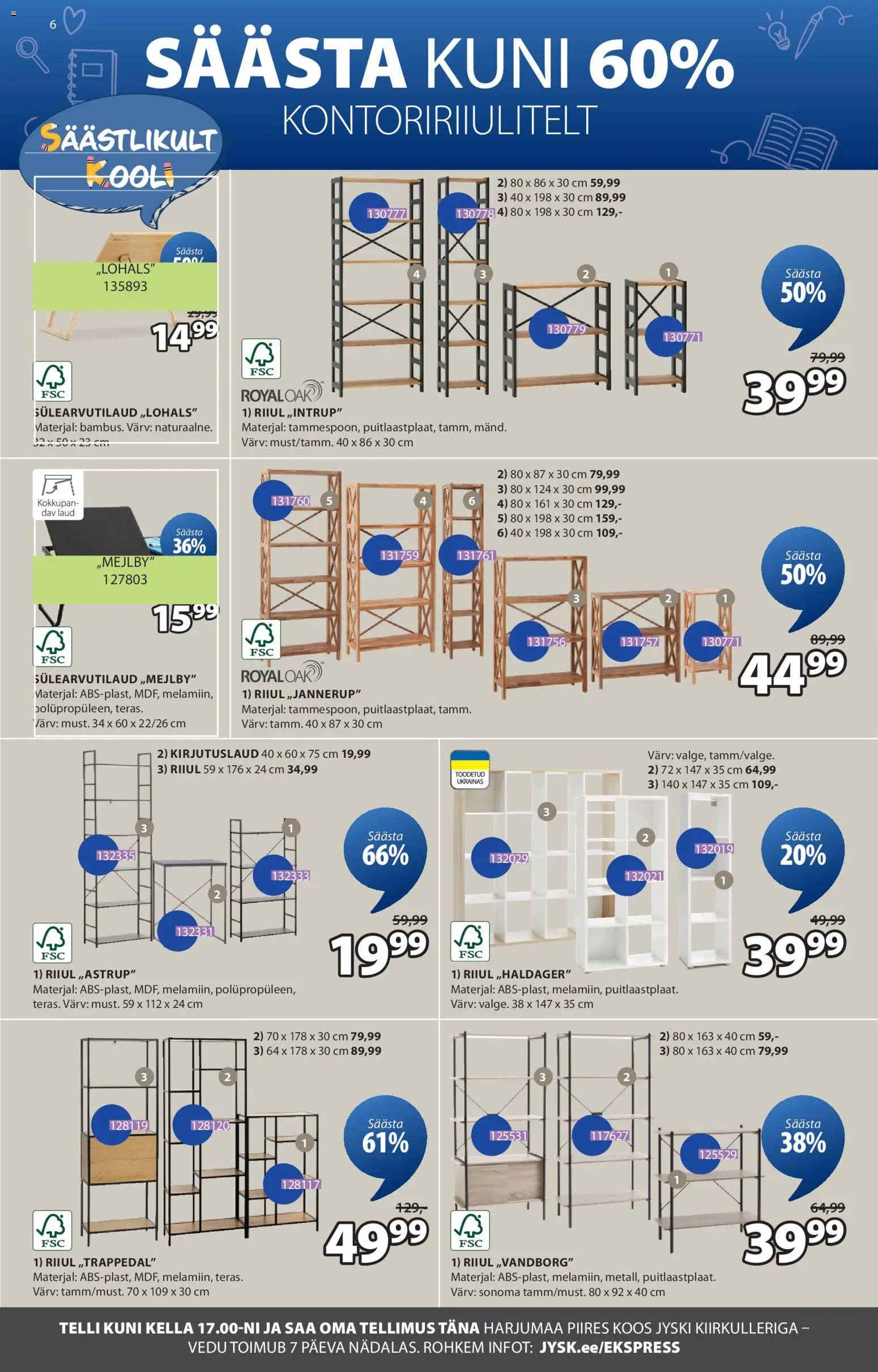JYSK Kliendileht