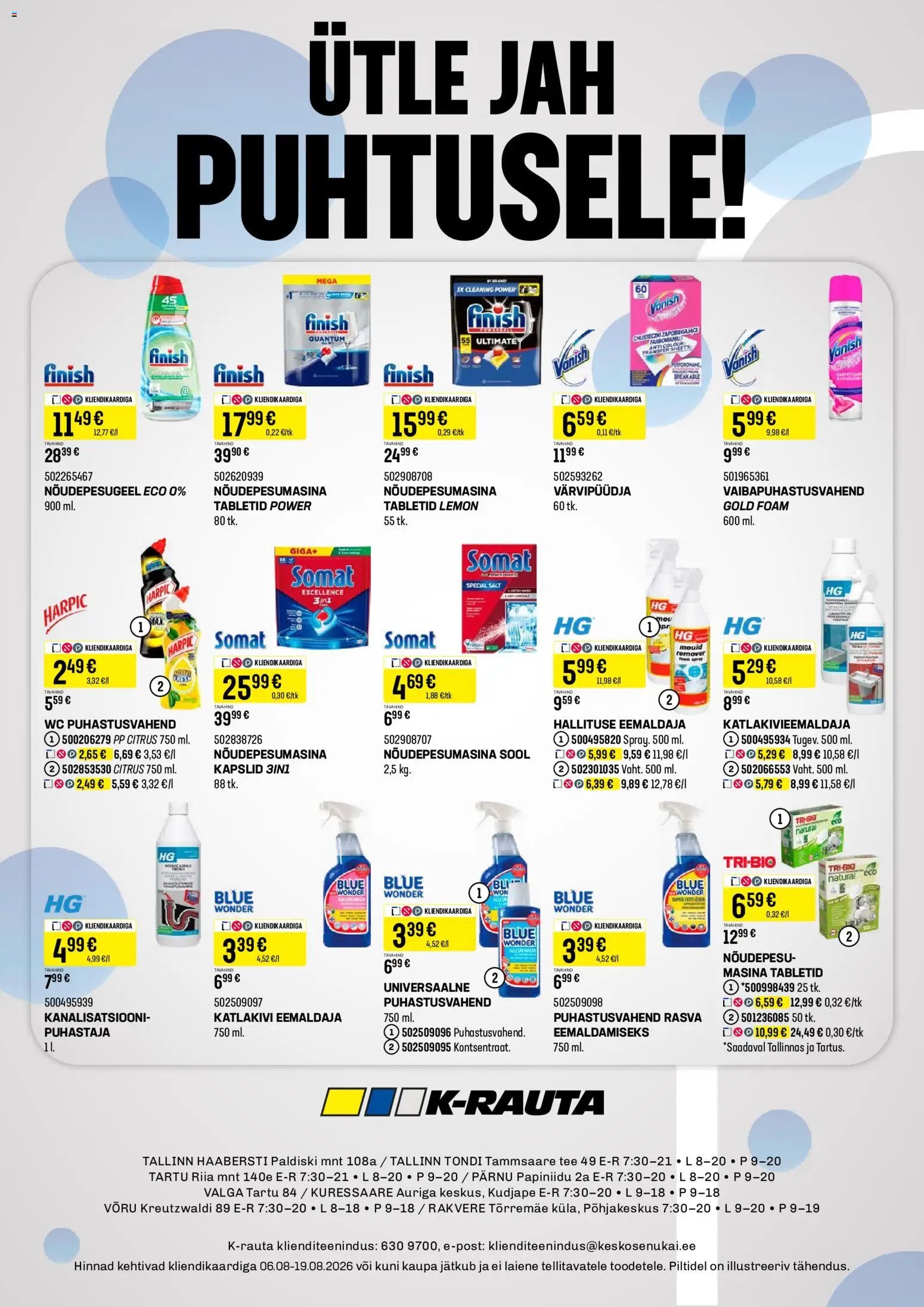 K-Rauta Kliendileht