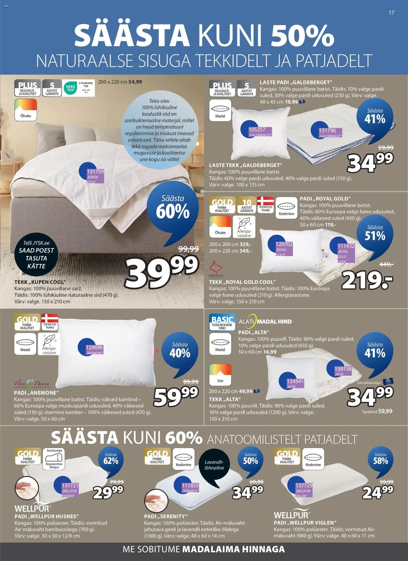 JYSK Kliendileht