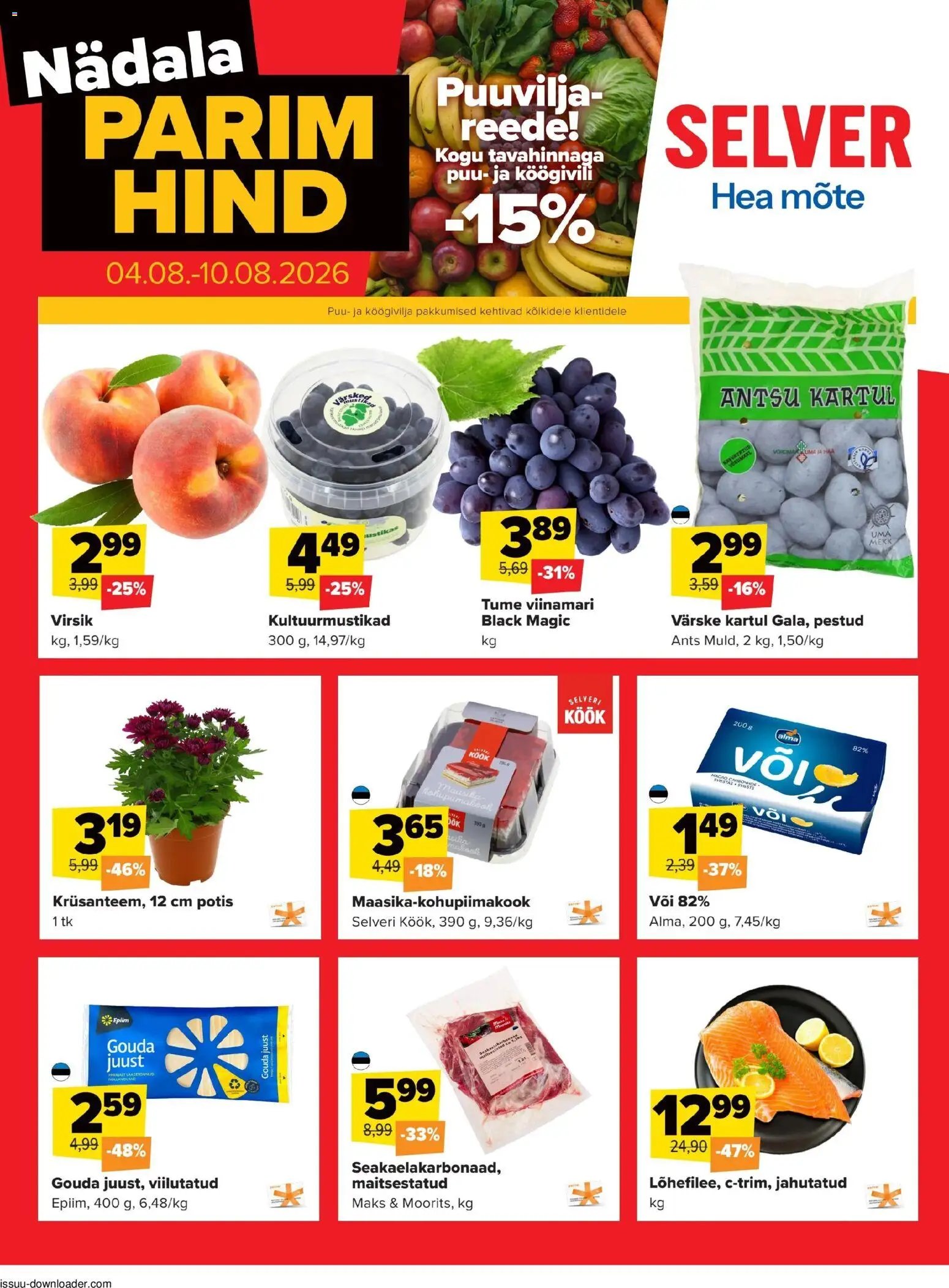 Selver Nädala parim hind