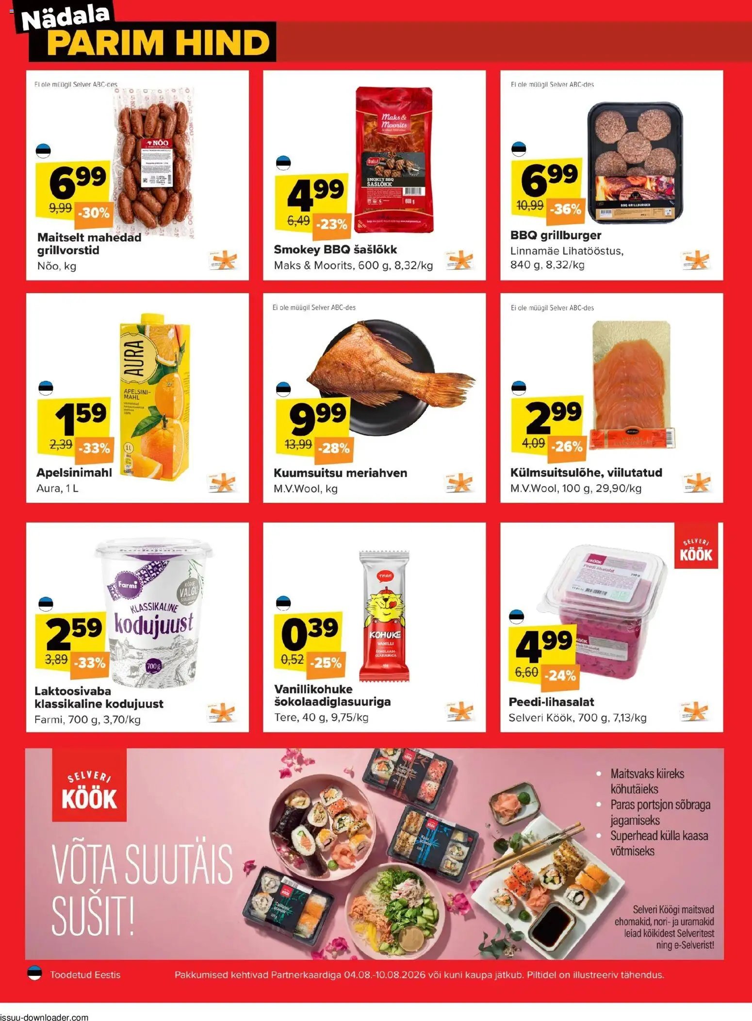 Selver Nädala parim hind