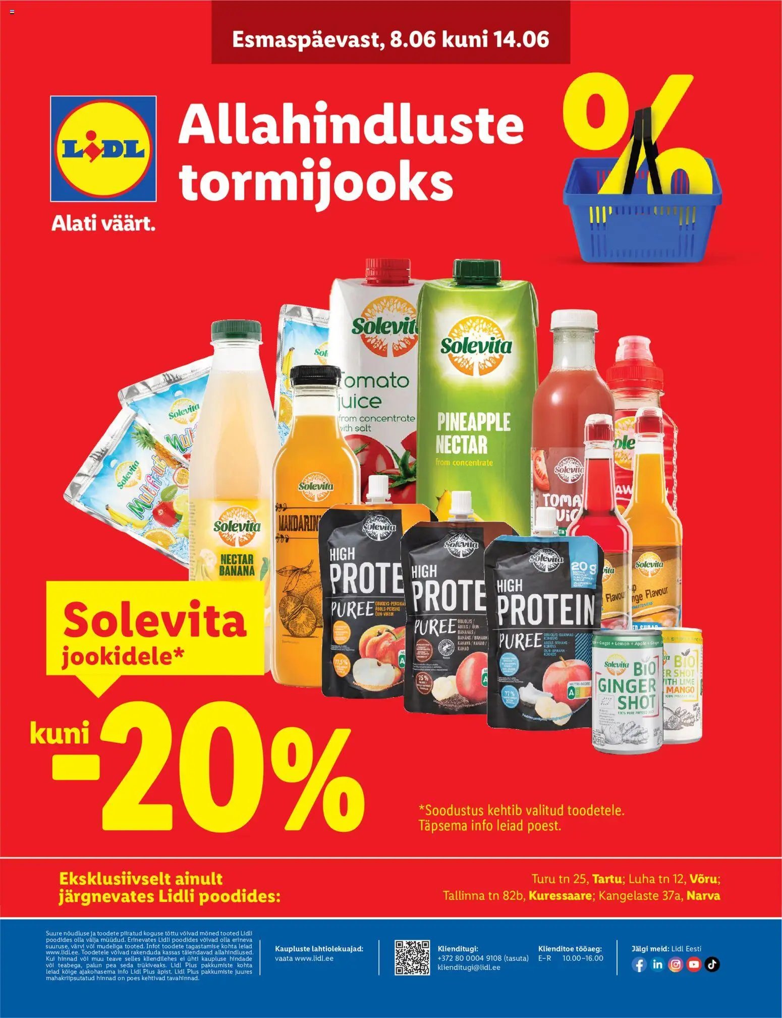 Lidl Allahindluste tormijooks