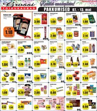 Grossi Toidukaubad Pakkumised