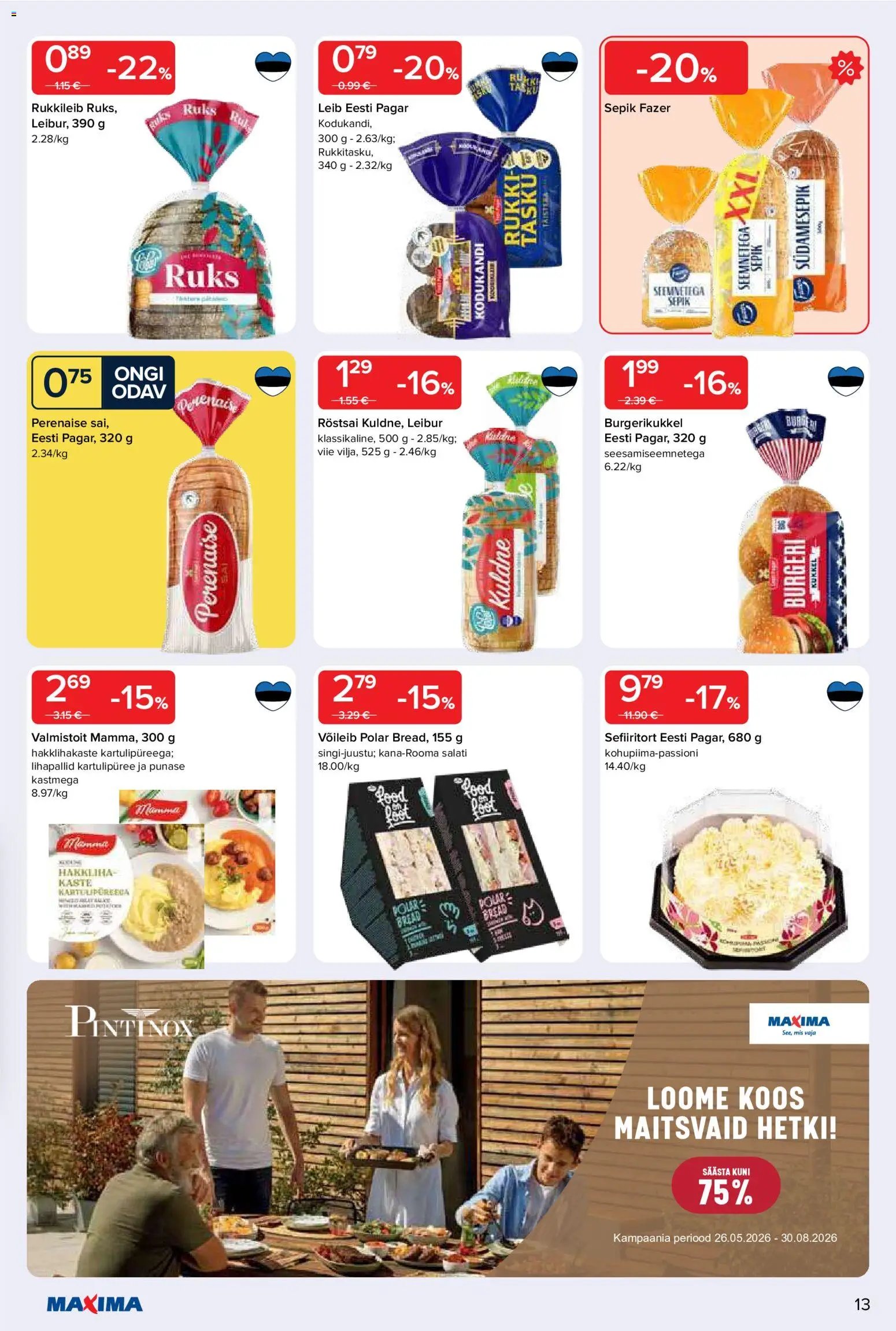 Maxima Kliendileht 2.-8.06