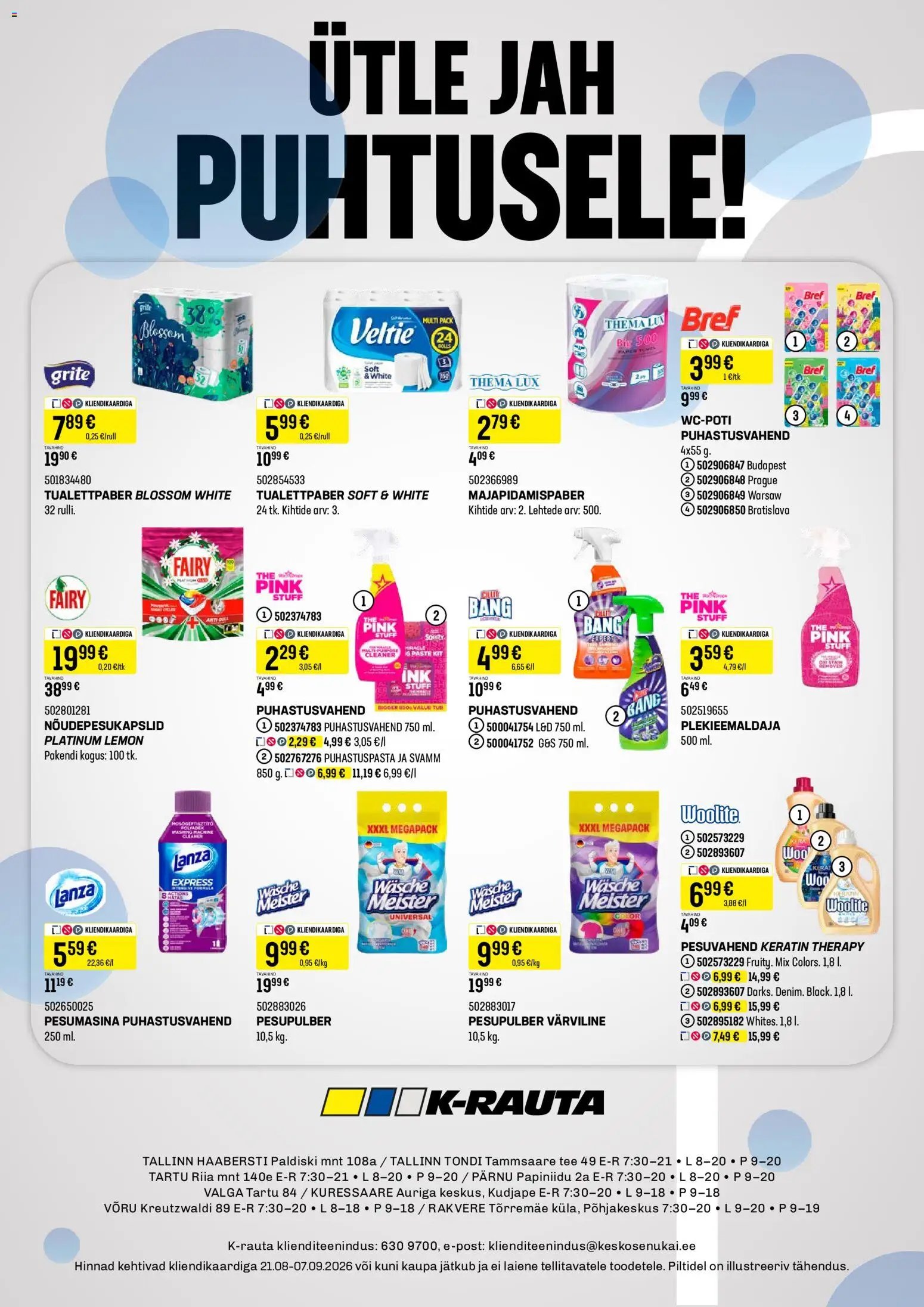 K-Rauta Kliendileht