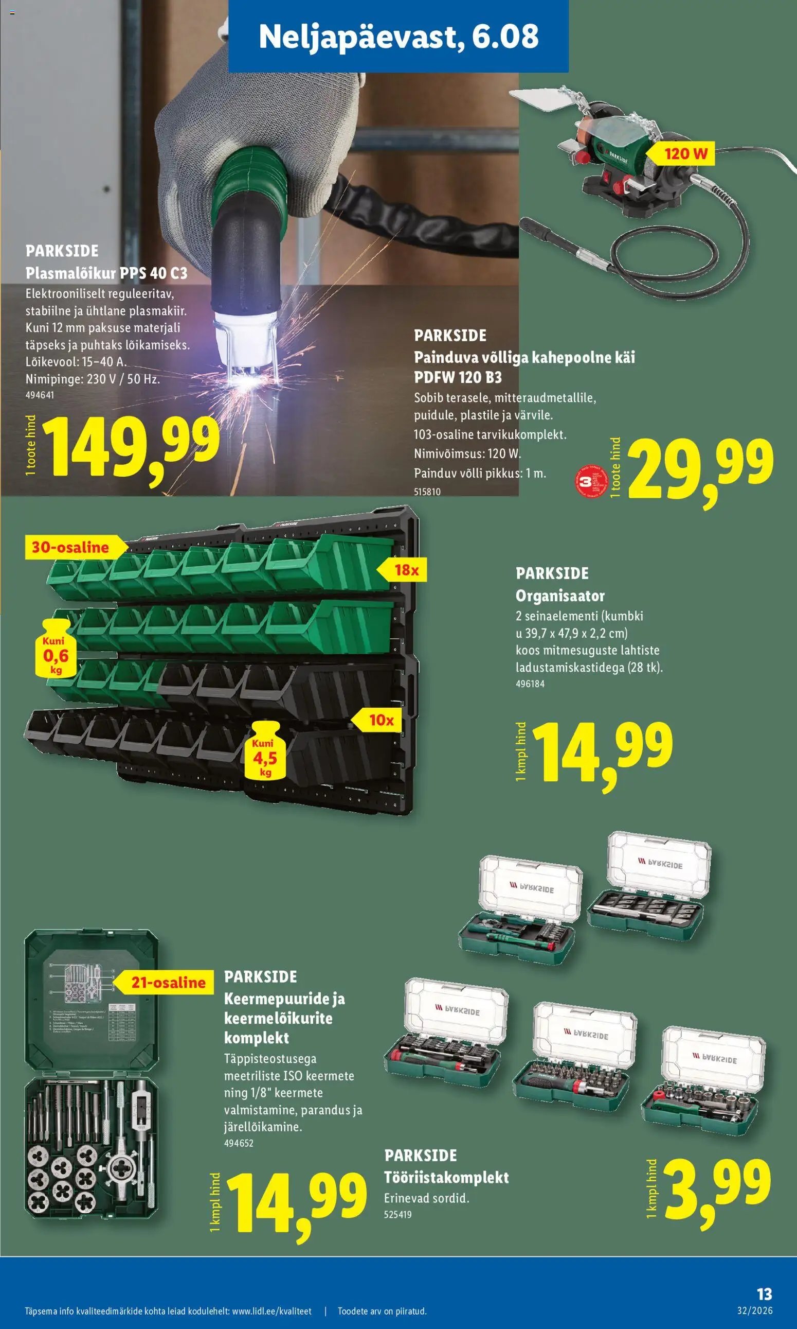 Lidl Tööstuskaupade pakkumised